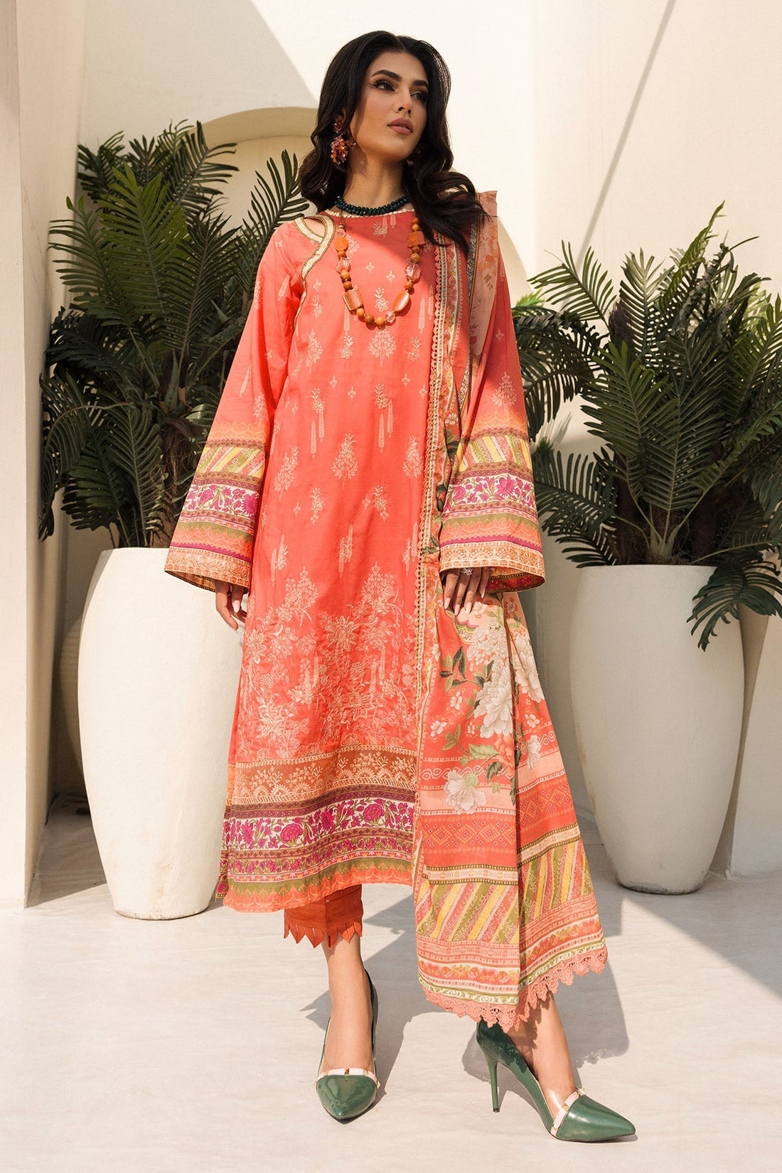 Motifz | Umang Luxury Lawn | A-03 - Official Motifz stockist in UK - Sakeena London