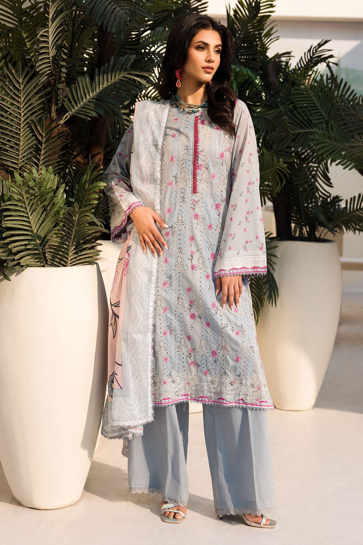 Motifz | Umang Luxury Lawn | A-04 - Official Motifz stockist in UK - Sakeena London