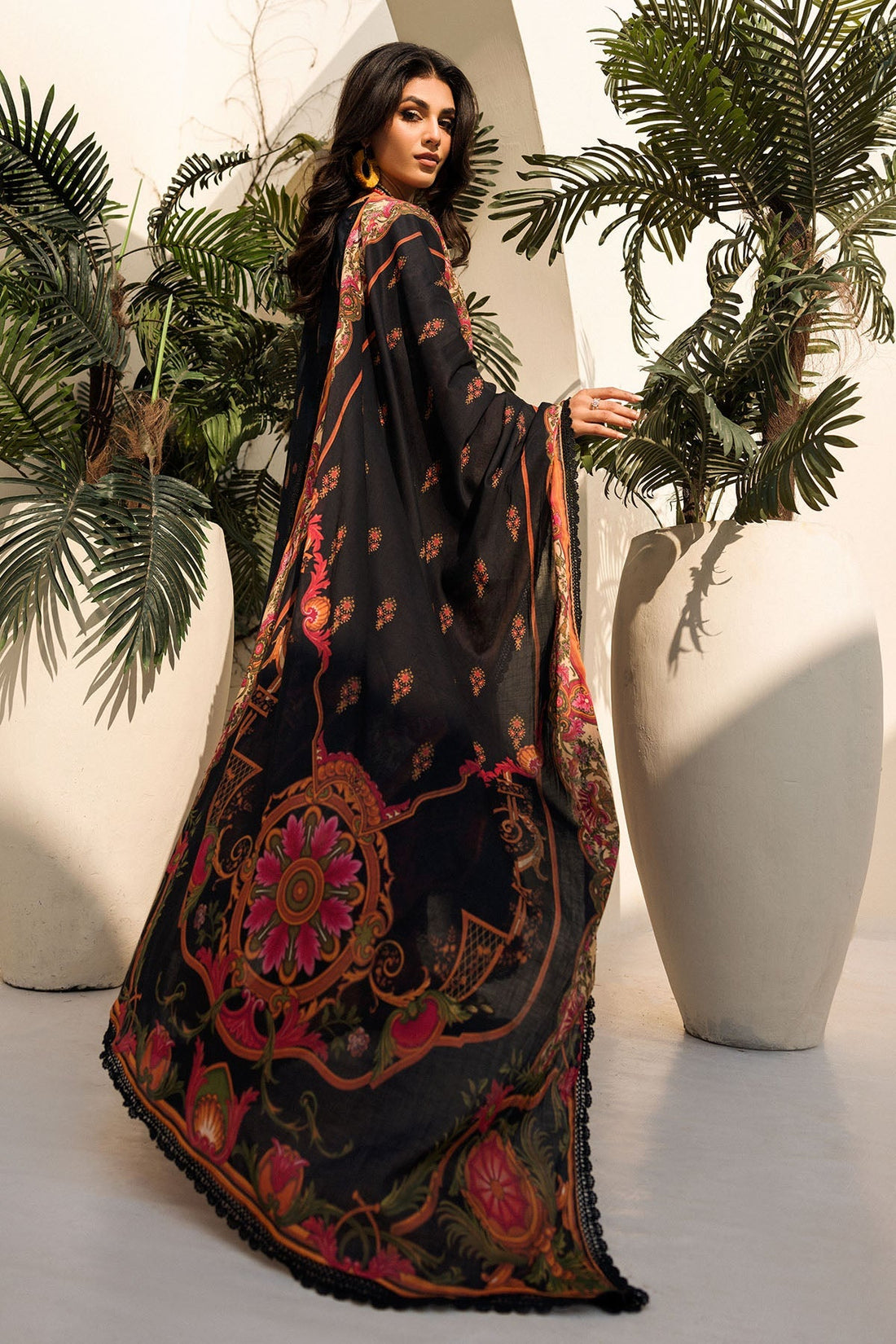 Motifz | Umang Luxury Lawn | A-08 - Official Motifz stockist in UK - Sakeena London