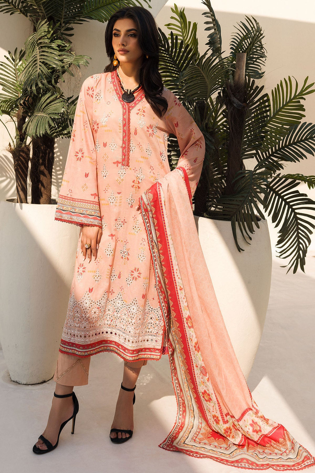 Motifz | Umang Luxury Lawn | A-09 - Official Motifz stockist in UK - Sakeena London