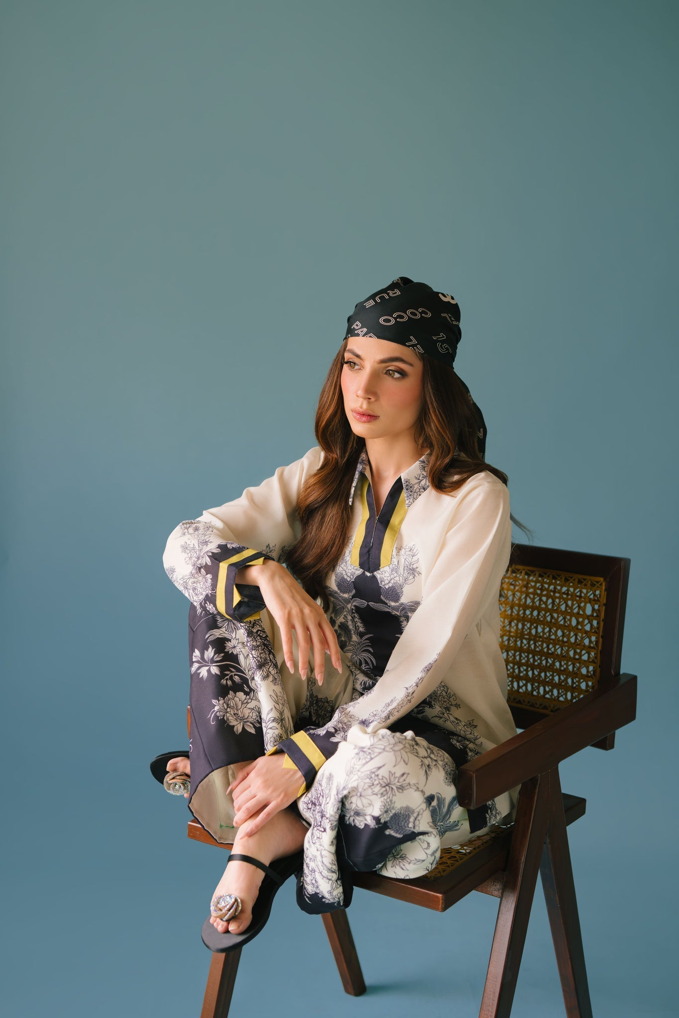 Sammy K | Lawn Pret 25 | Black Star - Official Sammy K stockist in UK - Sakeena London