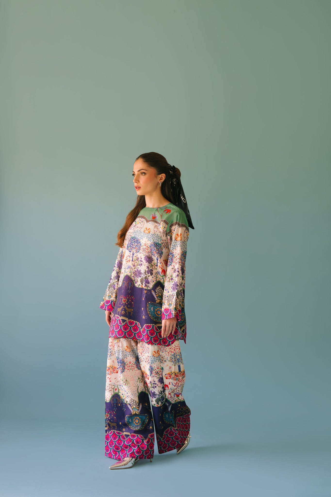 Sammy K | Lawn Pret 25 | Hanging Garden - Official Sammy K stockist in UK - Sakeena London