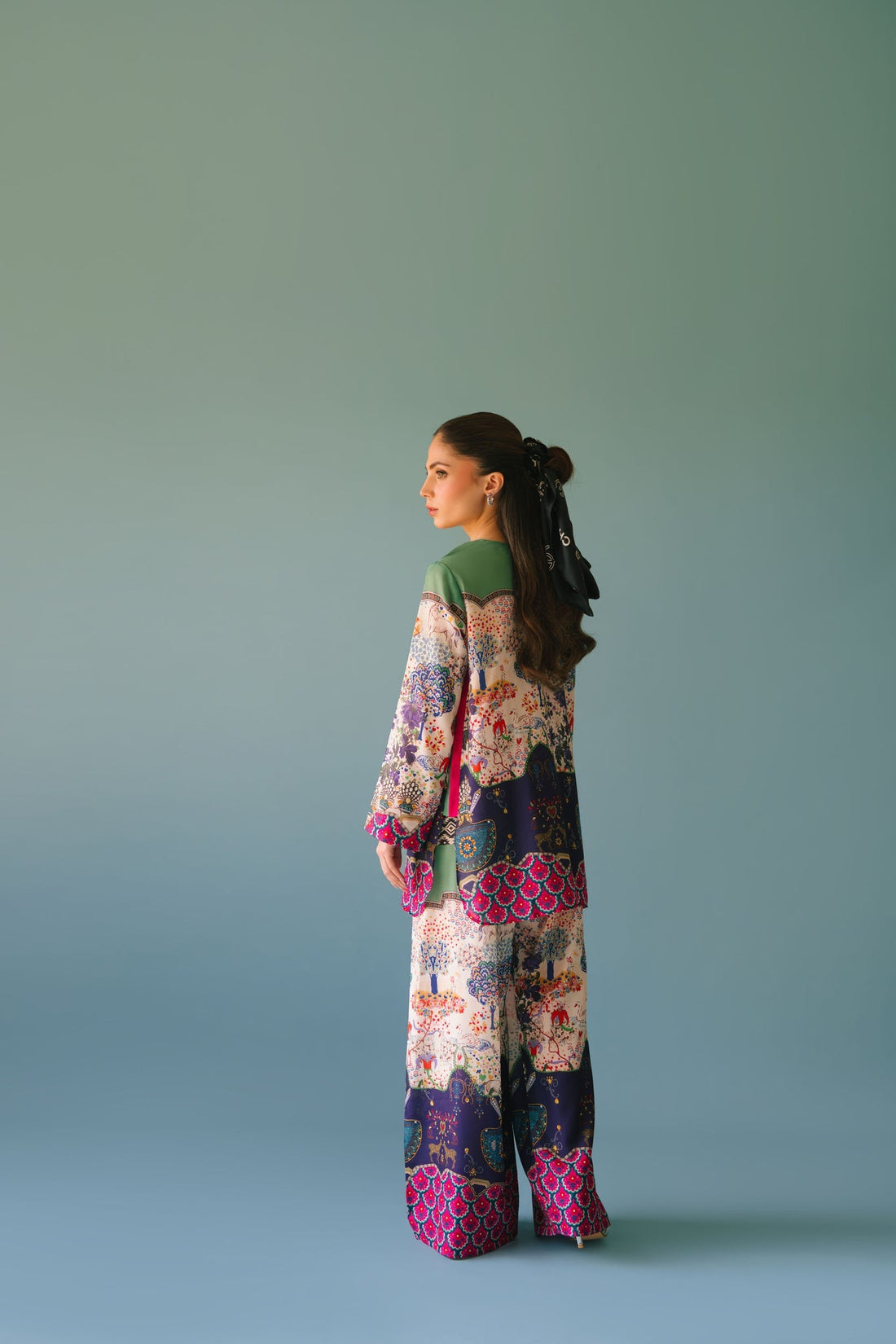 Sammy K | Lawn Pret 25 | Hanging Garden - Official Sammy K stockist in UK - Sakeena London