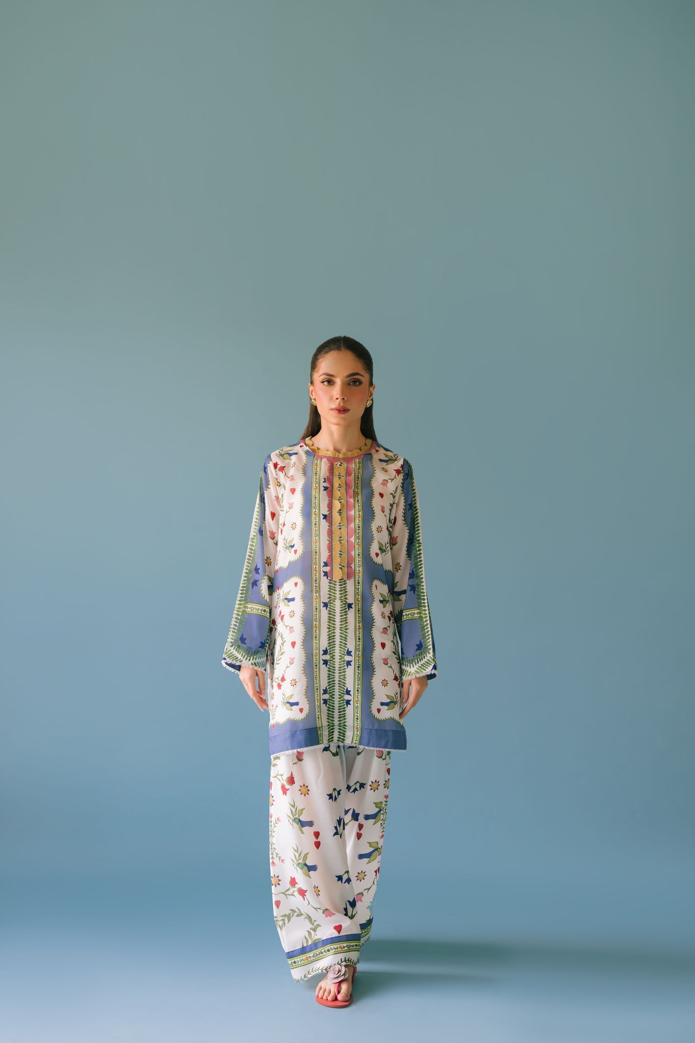 Sammy K | Lawn Pret 25 | flower bud - Official Sammy K stockist in UK - Sakeena London