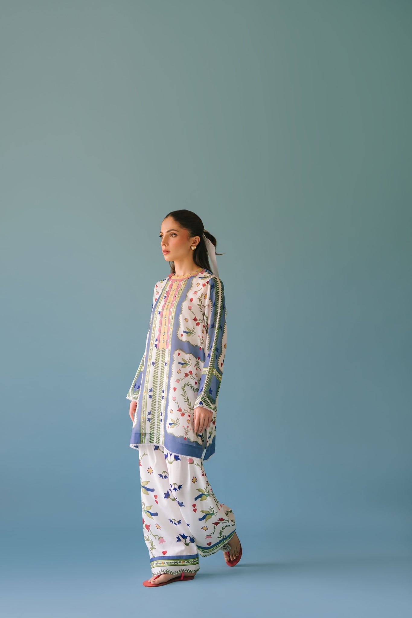 Sammy K | Lawn Pret 25 | flower bud - Official Sammy K stockist in UK - Sakeena London