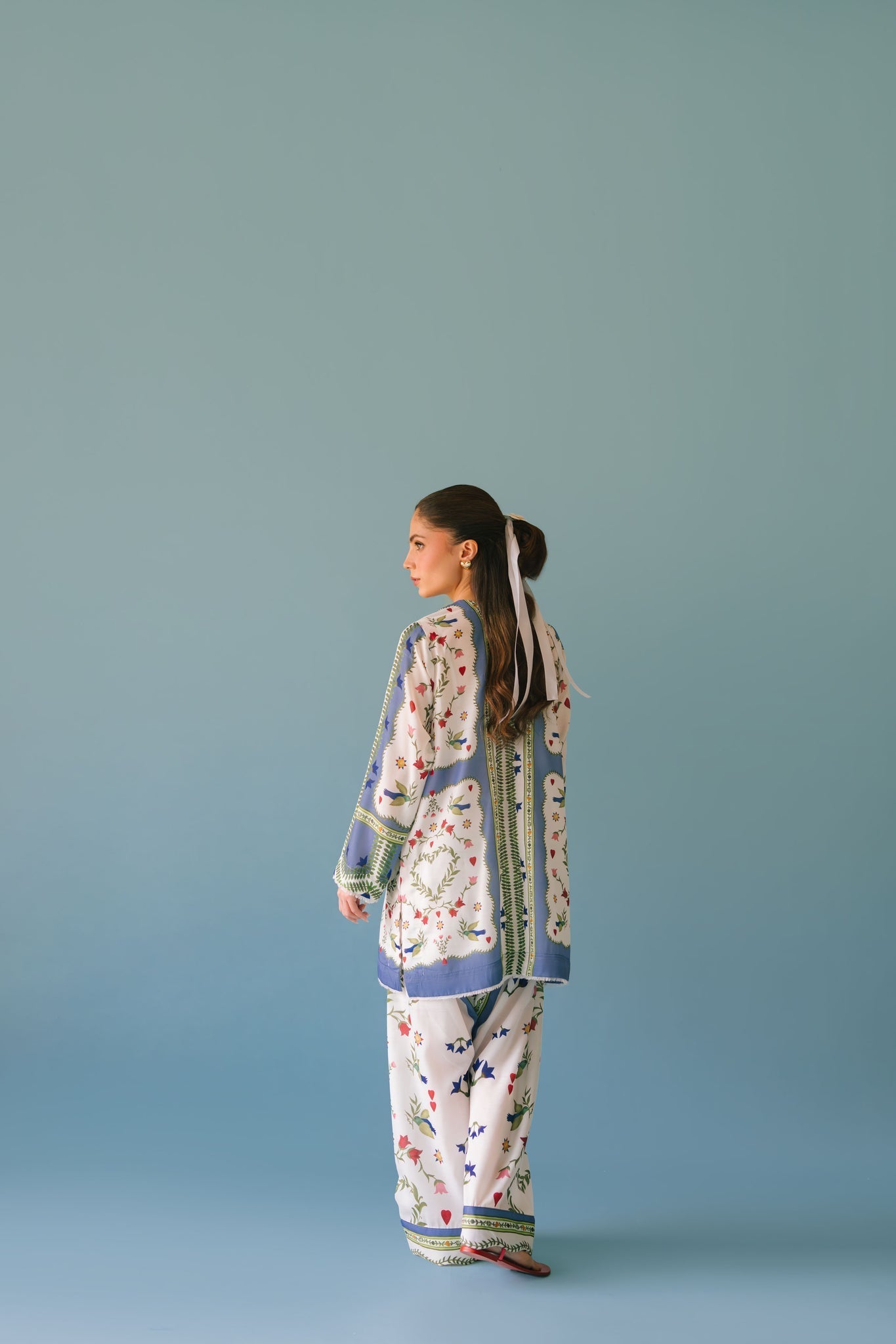 Sammy K | Lawn Pret 25 | flower bud - Official Sammy K stockist in UK - Sakeena London