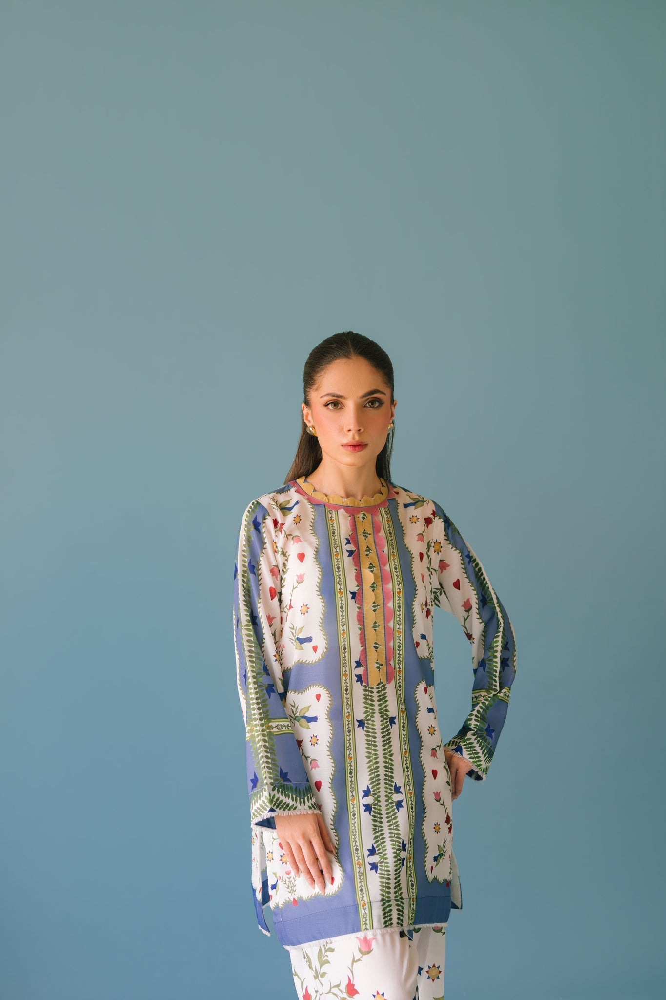 Sammy K | Lawn Pret 25 | flower bud - Official Sammy K stockist in UK - Sakeena London