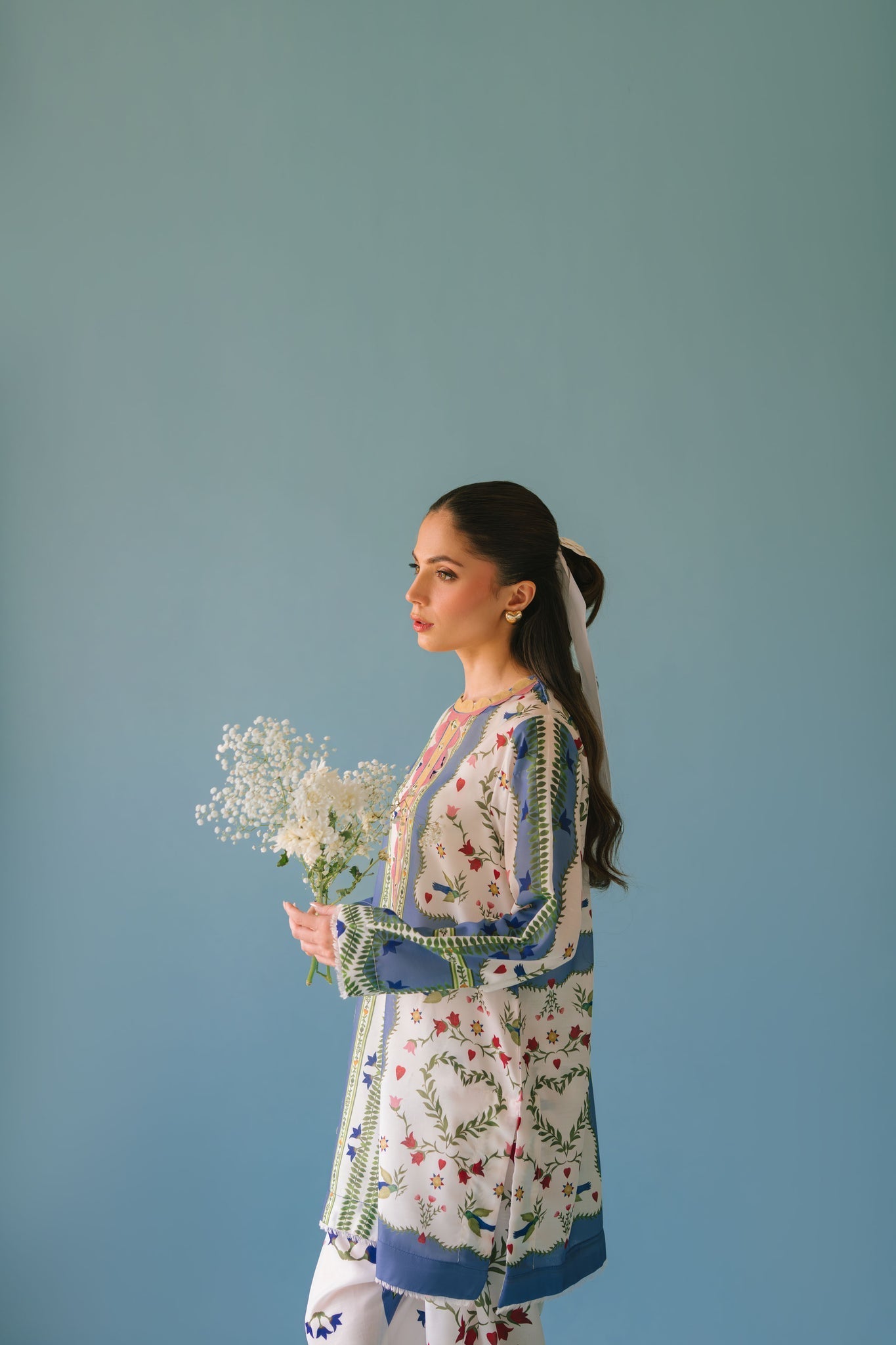 Sammy K | Lawn Pret 25 | flower bud - Official Sammy K stockist in UK - Sakeena London