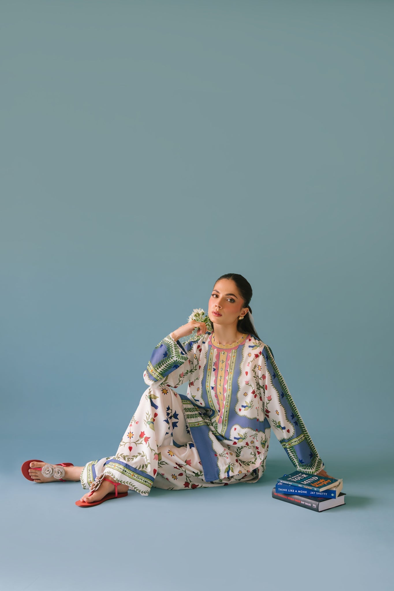 Sammy K | Lawn Pret 25 | flower bud - Official Sammy K stockist in UK - Sakeena London