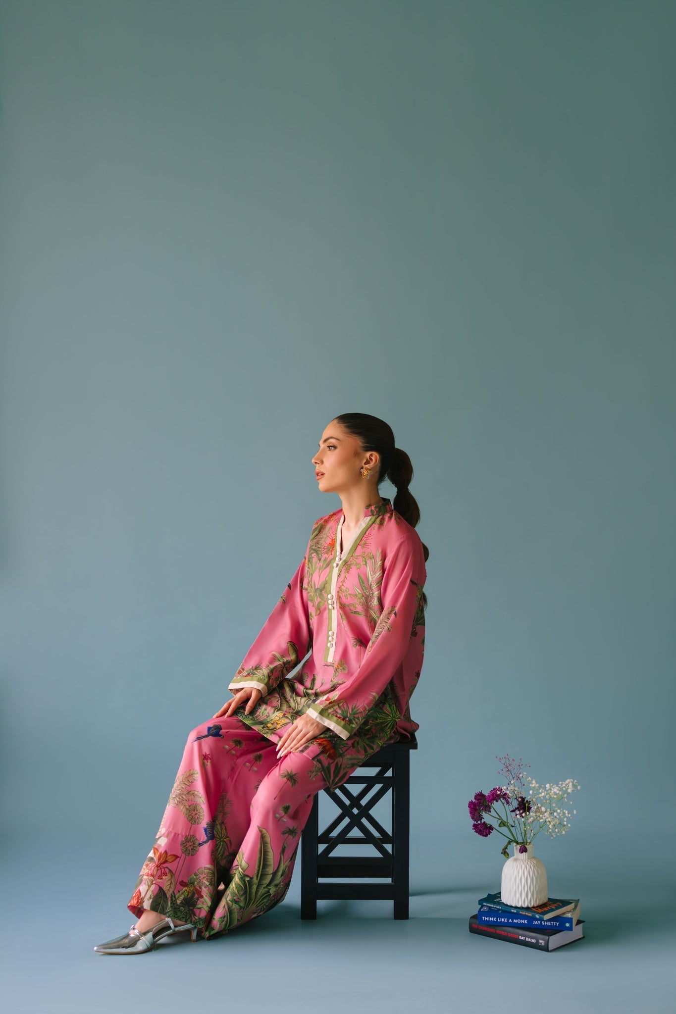 Sammy K | Lawn Pret 25 |Enchanting garden - Official Sammy K stockist in UK - Sakeena London