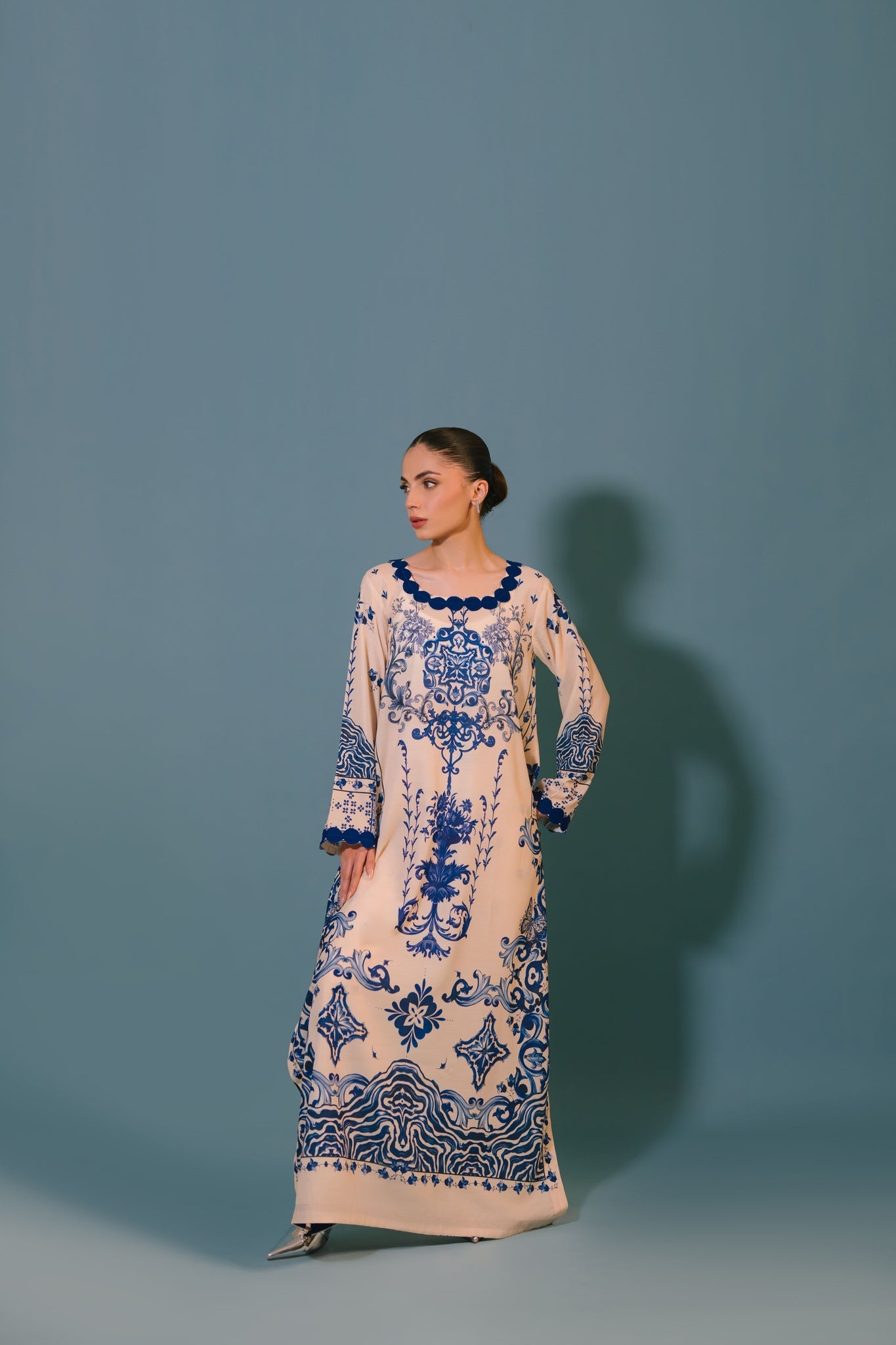 Sammy K | Lawn Pret 25 |Blue Bell - Official Sammy K stockist in UK - Sakeena London