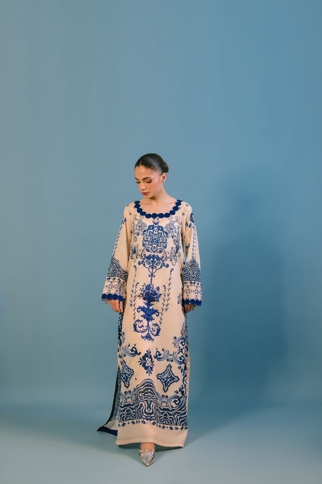 Sammy K | Lawn Pret 25 |Blue Bell - Official Sammy K stockist in UK - Sakeena London