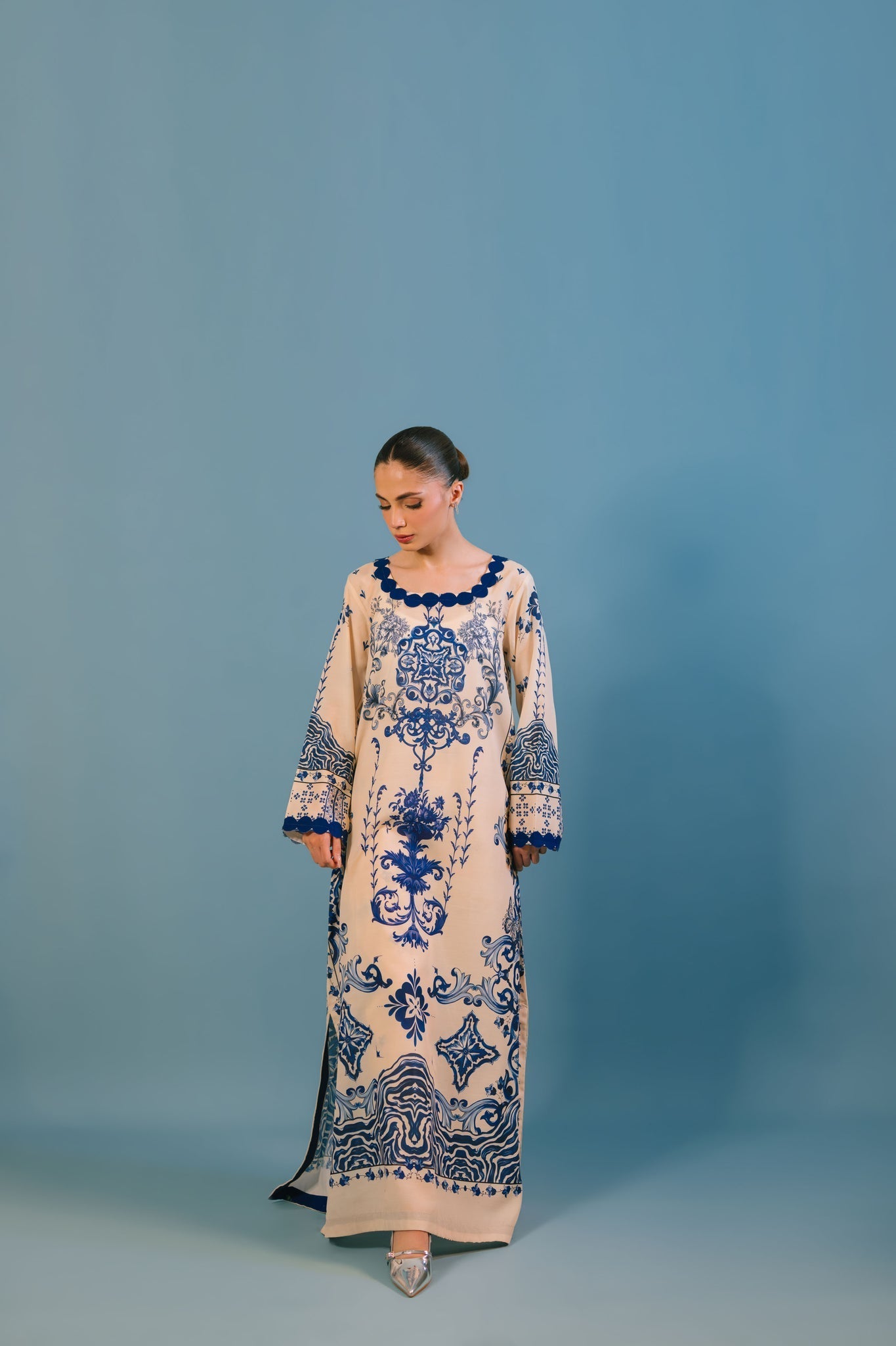 Sammy K | Lawn Pret 25 |Blue Bell - Official Sammy K stockist in UK - Sakeena London