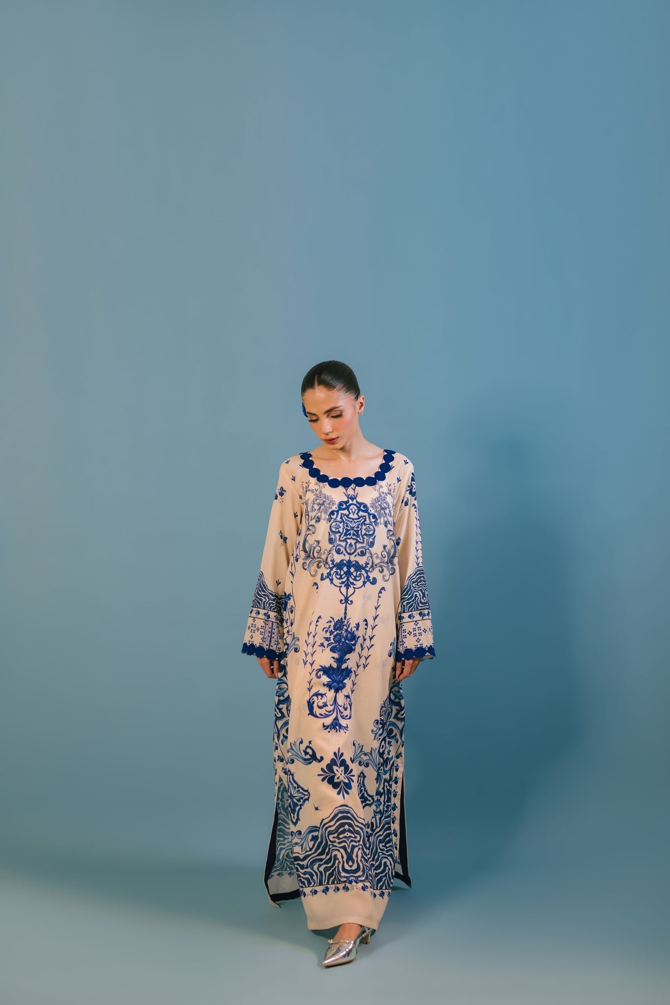 Sammy K | Lawn Pret 25 |Blue Bell - Official Sammy K stockist in UK - Sakeena London