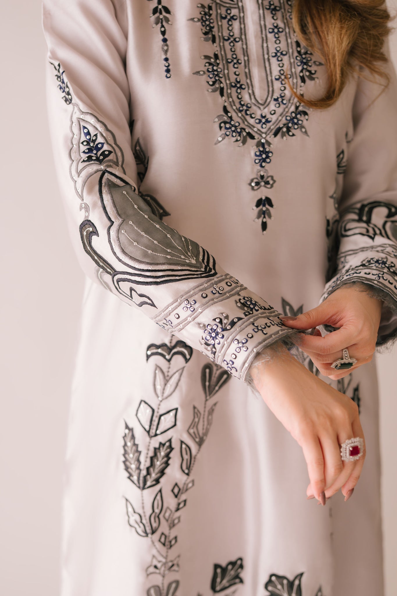 Sammy K | Aadat Festive Edition |Sea Holly - Official Sammy K stockist in UK - Sakeena London