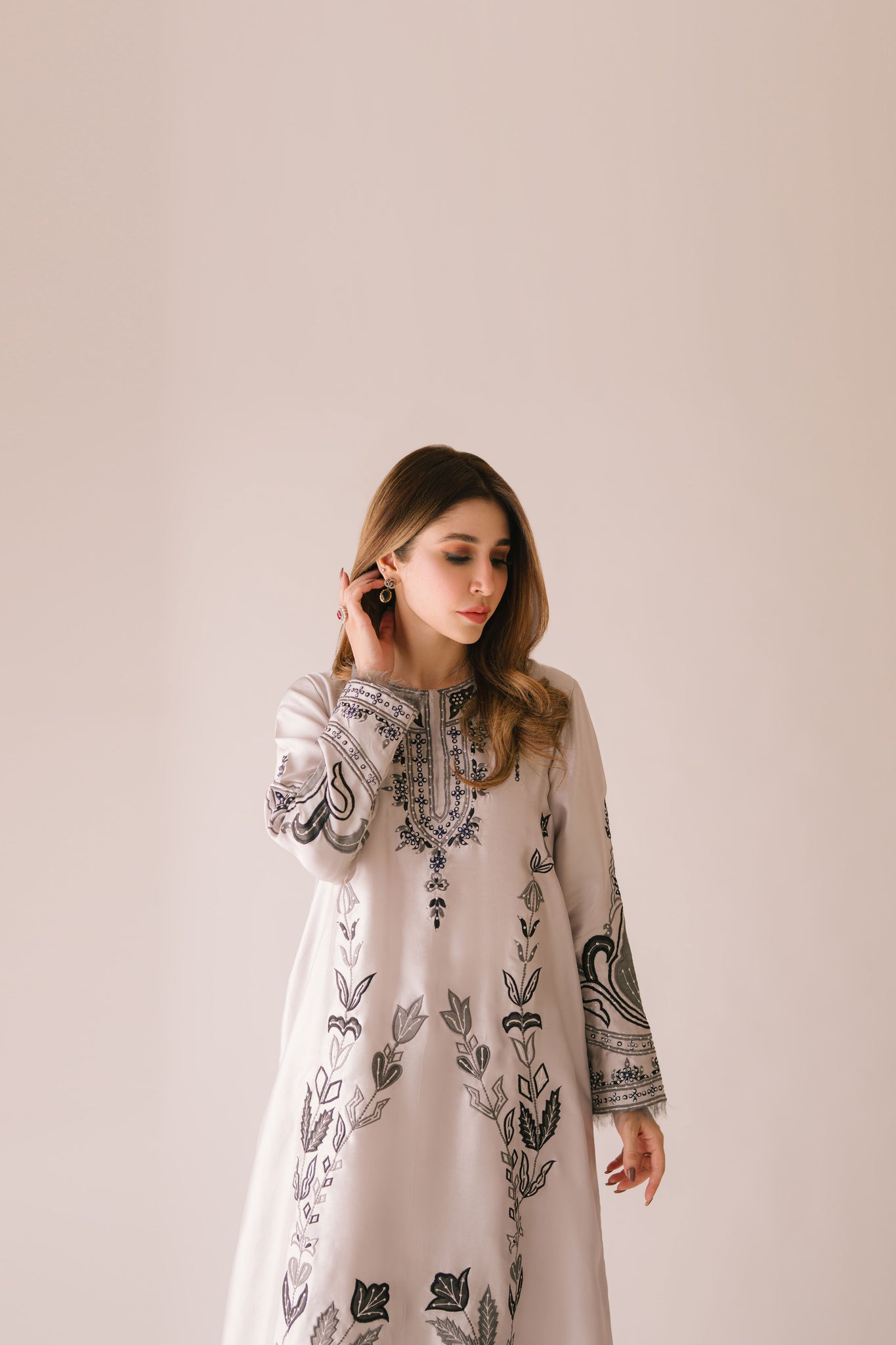 Sammy K | Aadat Festive Edition |Sea Holly - Official Sammy K stockist in UK - Sakeena London