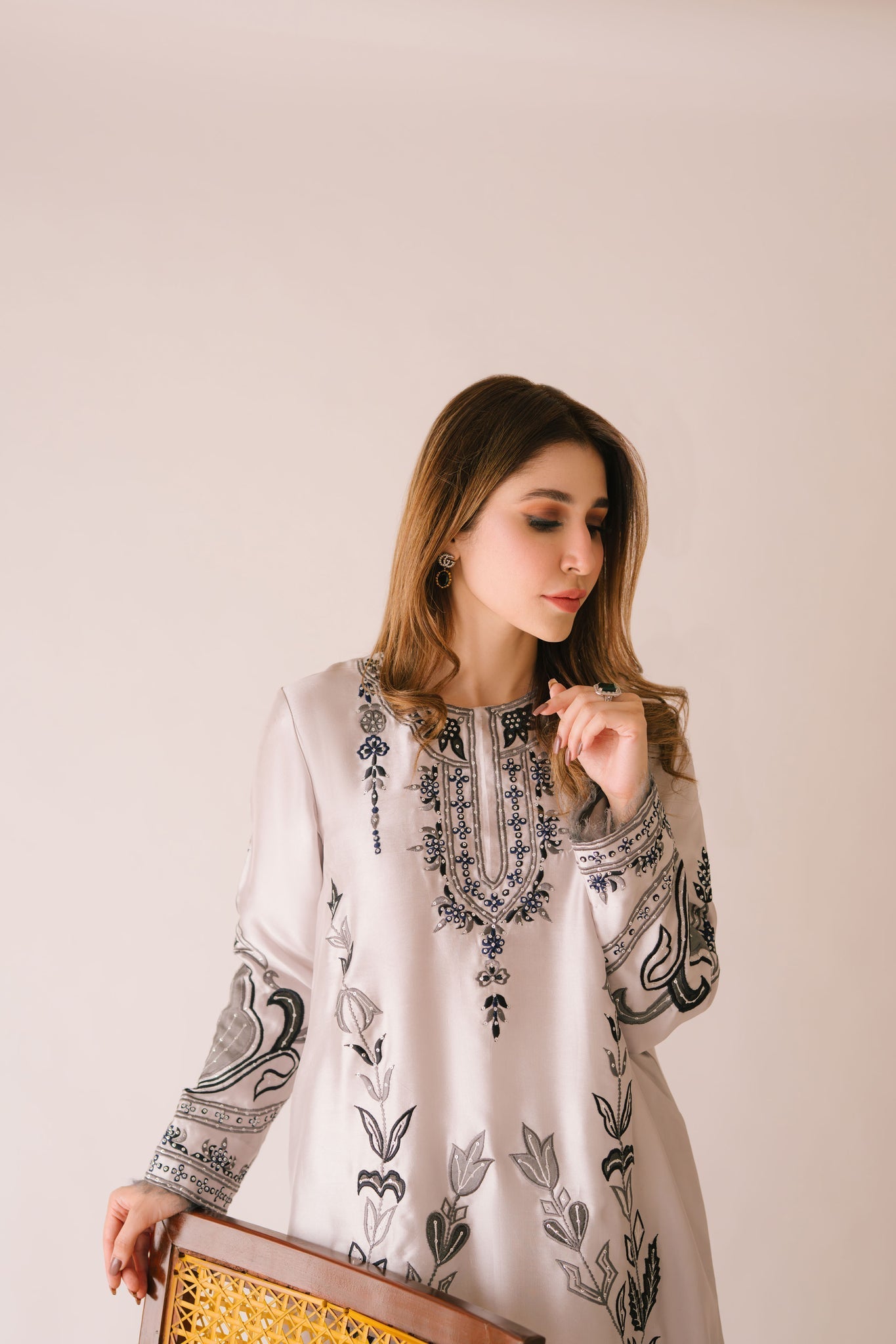 Sammy K | Aadat Festive Edition |Sea Holly - Official Sammy K stockist in UK - Sakeena London