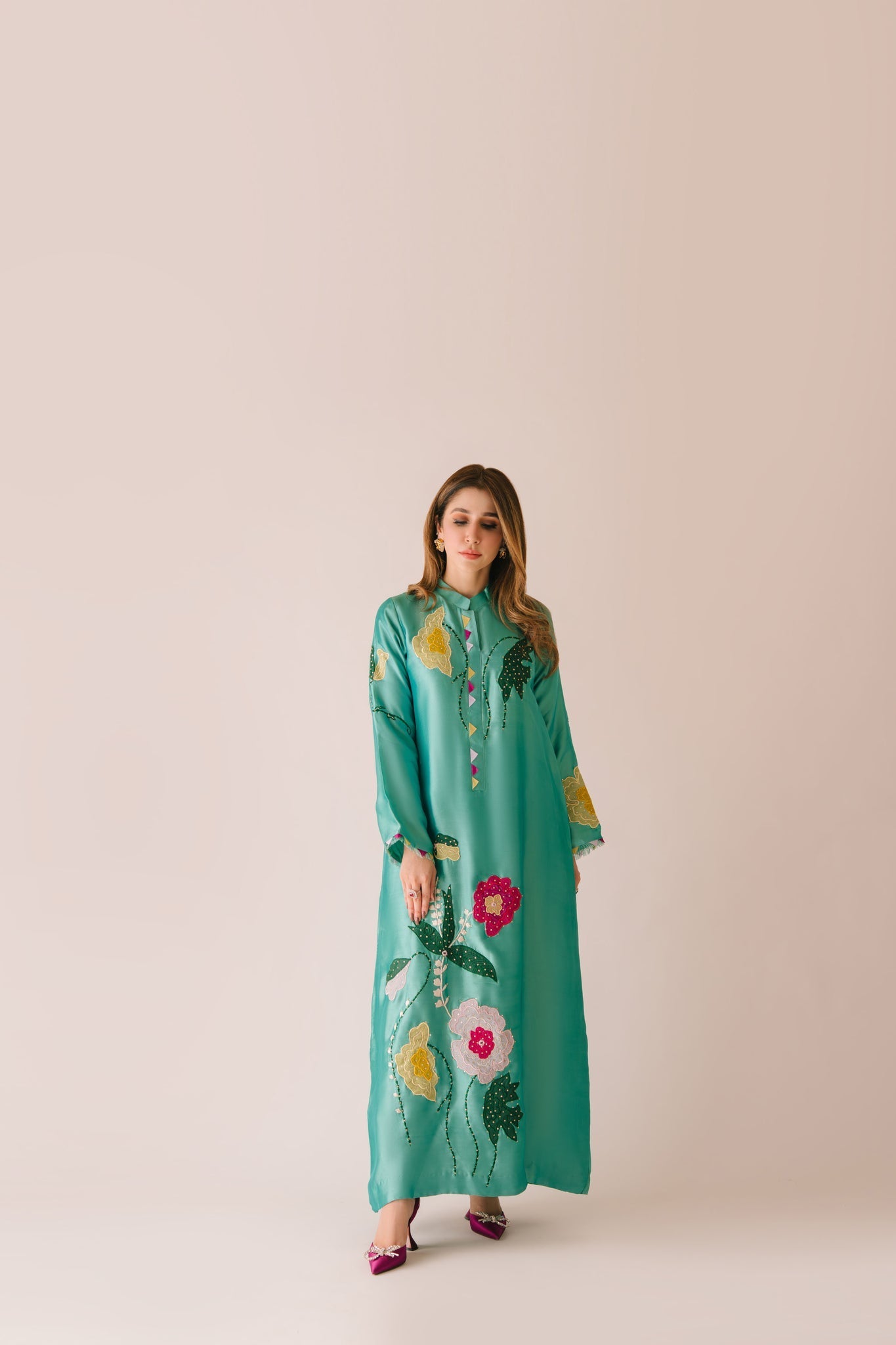 Sammy K | Aadat Festive Edition | Green Goddess - Official Sakeena London stockist in UK - Sakeena London