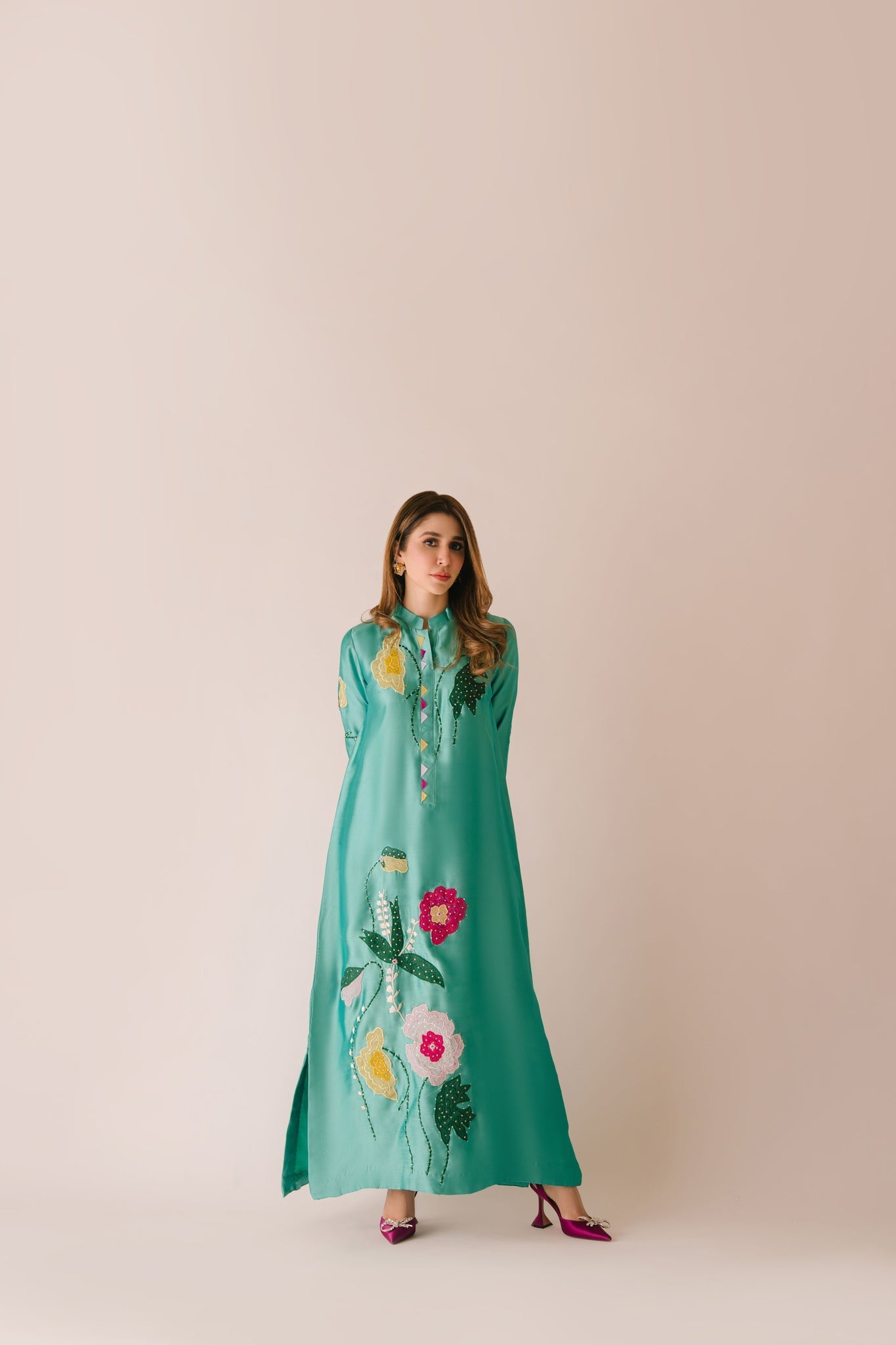 Sammy K | Aadat Festive Edition | Green Goddess - Official Sakeena London stockist in UK - Sakeena London