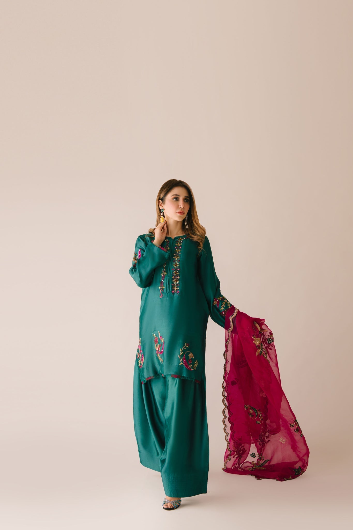 Sammy K | Aadat Festive Edition | Green Moon - Official Sammy K stockist in UK - Sakeena London