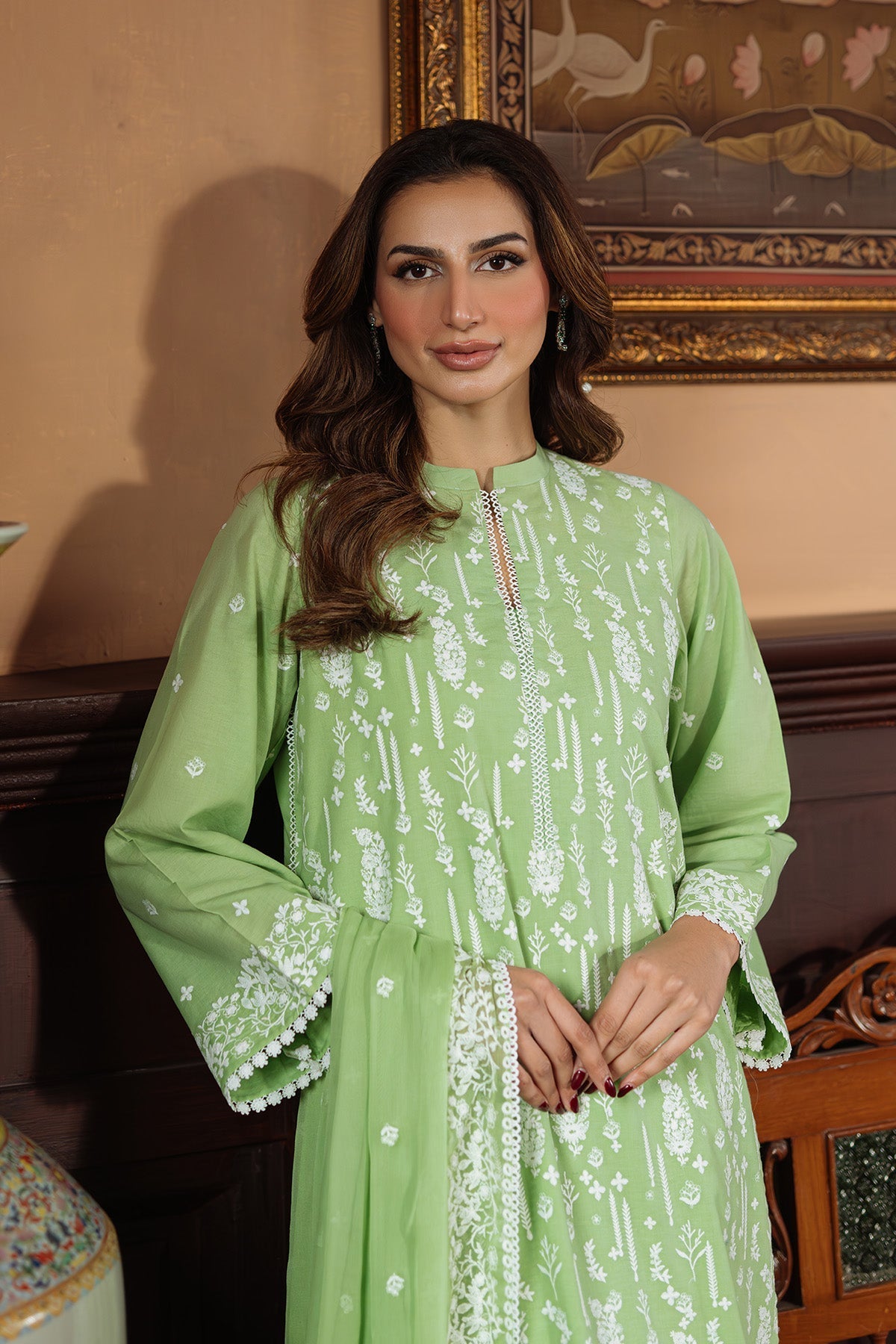 Sahar | Festive Edit Ready to Wear | Celadon Dream - RTW - Official Sahar stockist in UK - Sakeena London