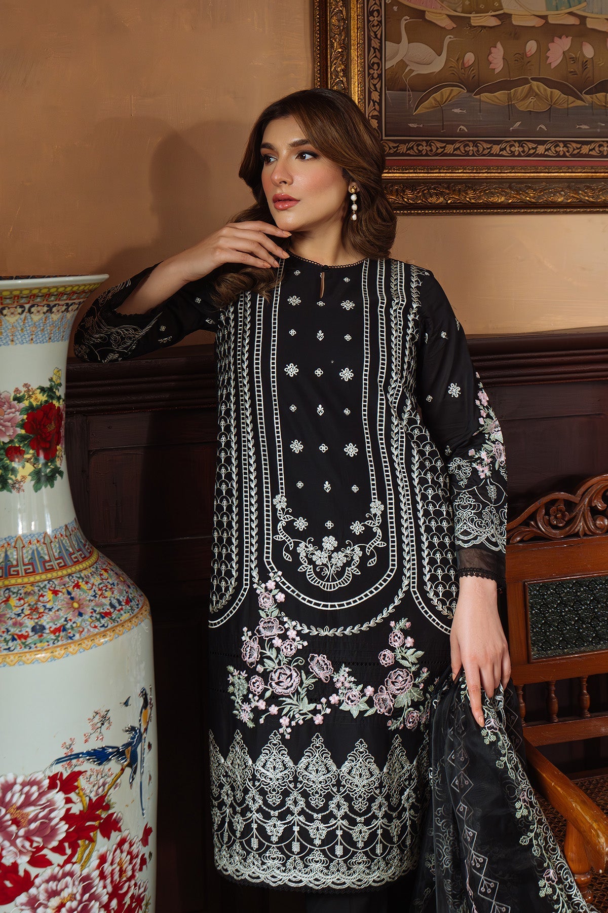 Sahar | Festive Edit Ready to Wear | Raven Poise - RTW - Official Sahar stockist in UK - Sakeena London