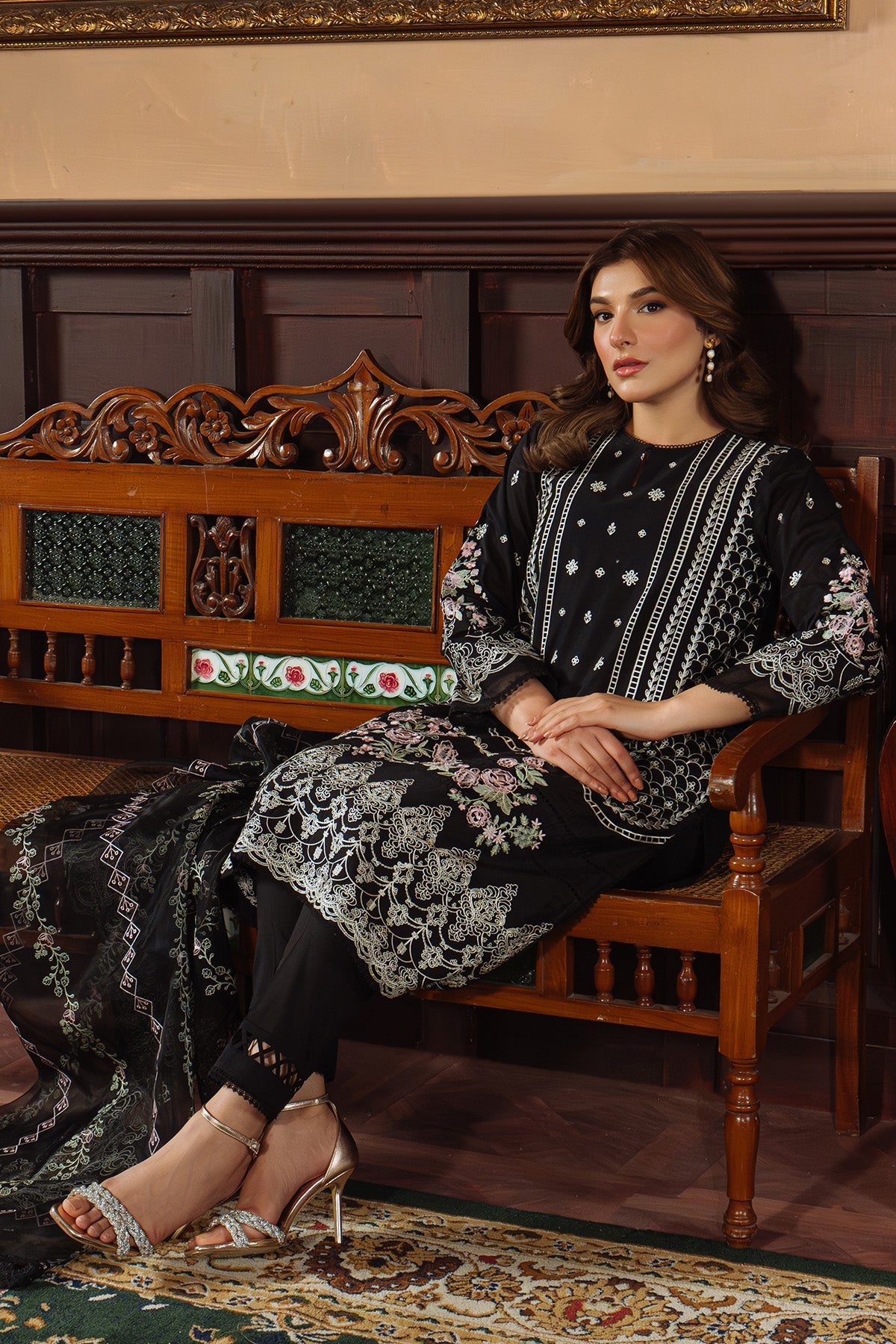 Sahar | Festive Edit Ready to Wear | Raven Poise - RTW - Official Sahar stockist in UK - Sakeena London