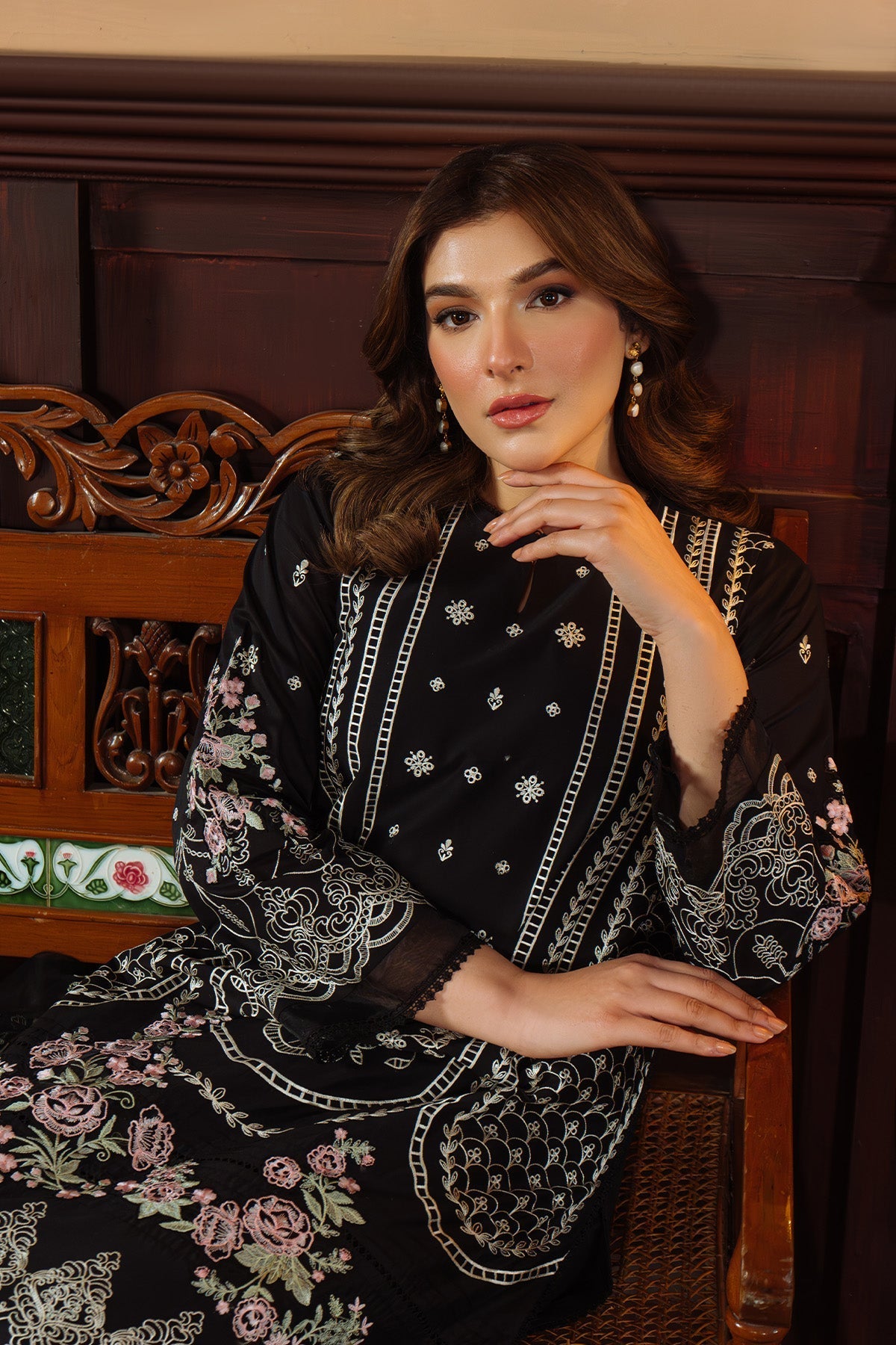 Sahar | Festive Edit Ready to Wear | Raven Poise - RTW - Official Sahar stockist in UK - Sakeena London