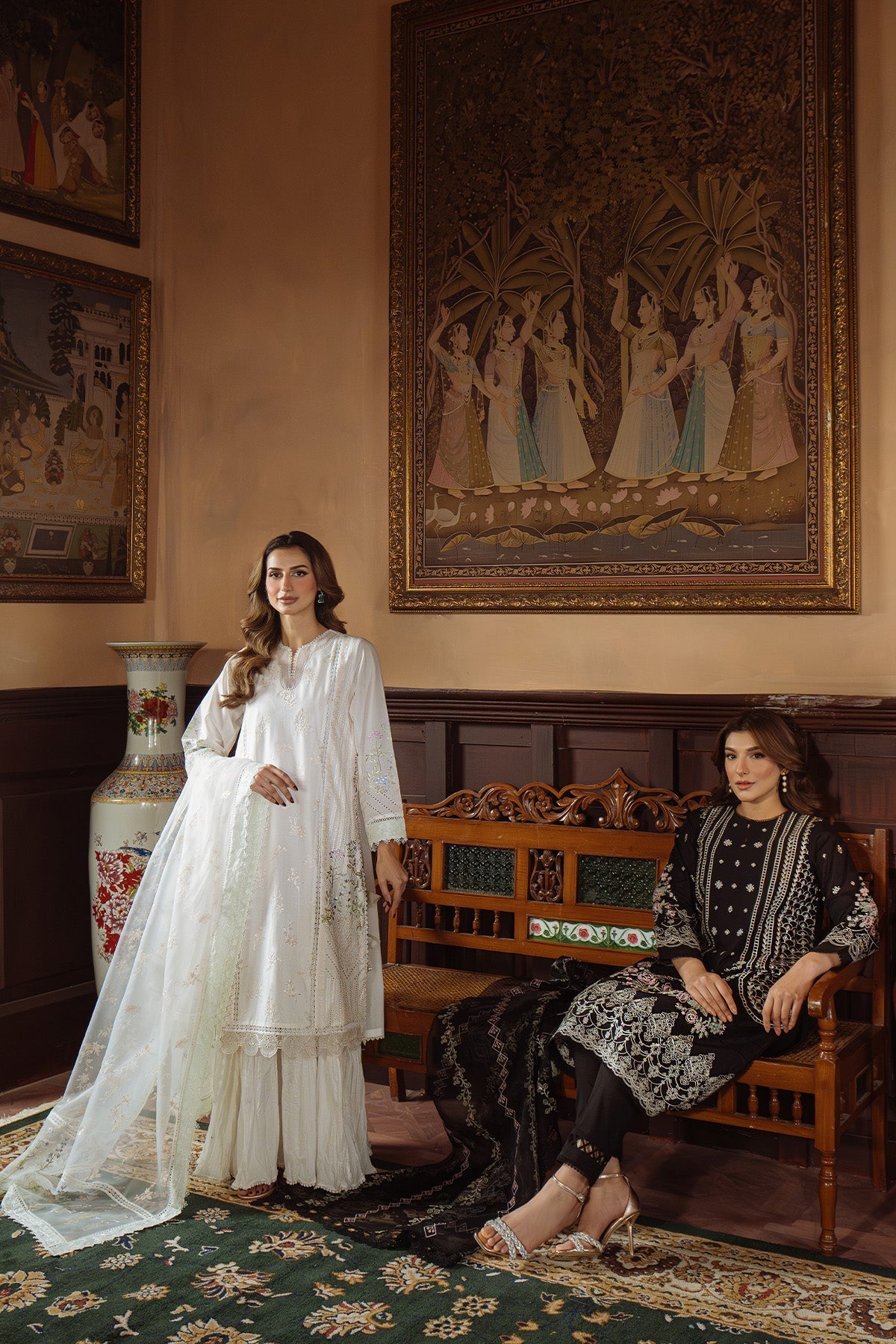 Sahar | Festive Edit Ready to Wear | Vanilla Sky - RTW - Official Sahar stockist in UK - Sakeena London