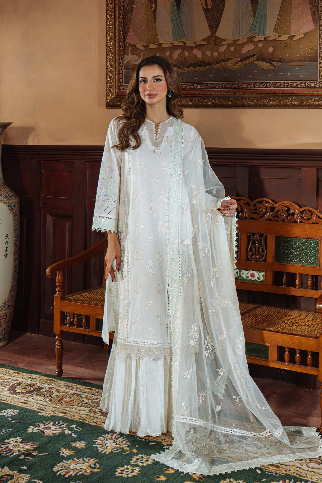 Sahar | Festive Edit Ready to Wear | Vanilla Sky - RTW - Official Sahar stockist in UK - Sakeena London