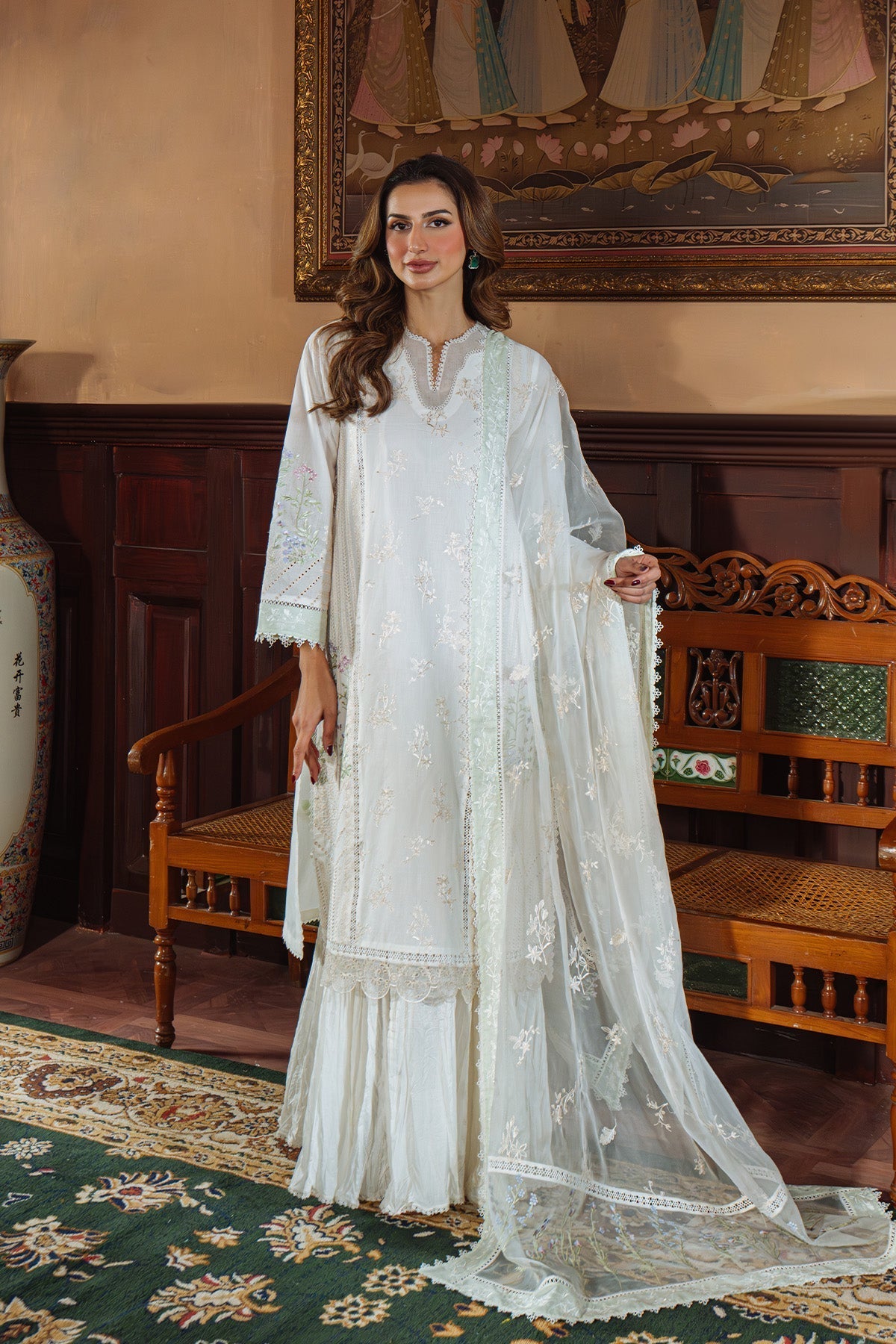 Sahar | Festive Edit Ready to Wear | Vanilla Sky - RTW - Official Sahar stockist in UK - Sakeena London