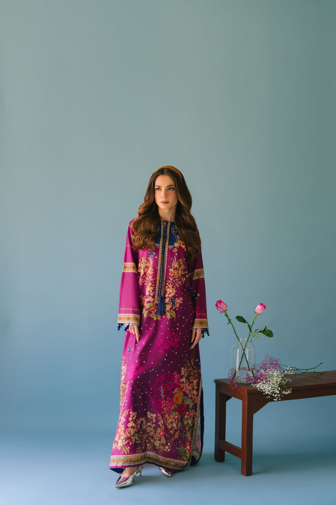 Sammy K | Lawn Pret 25 | Evening Rose - Official Sammy K stockist in UK - Sakeena London