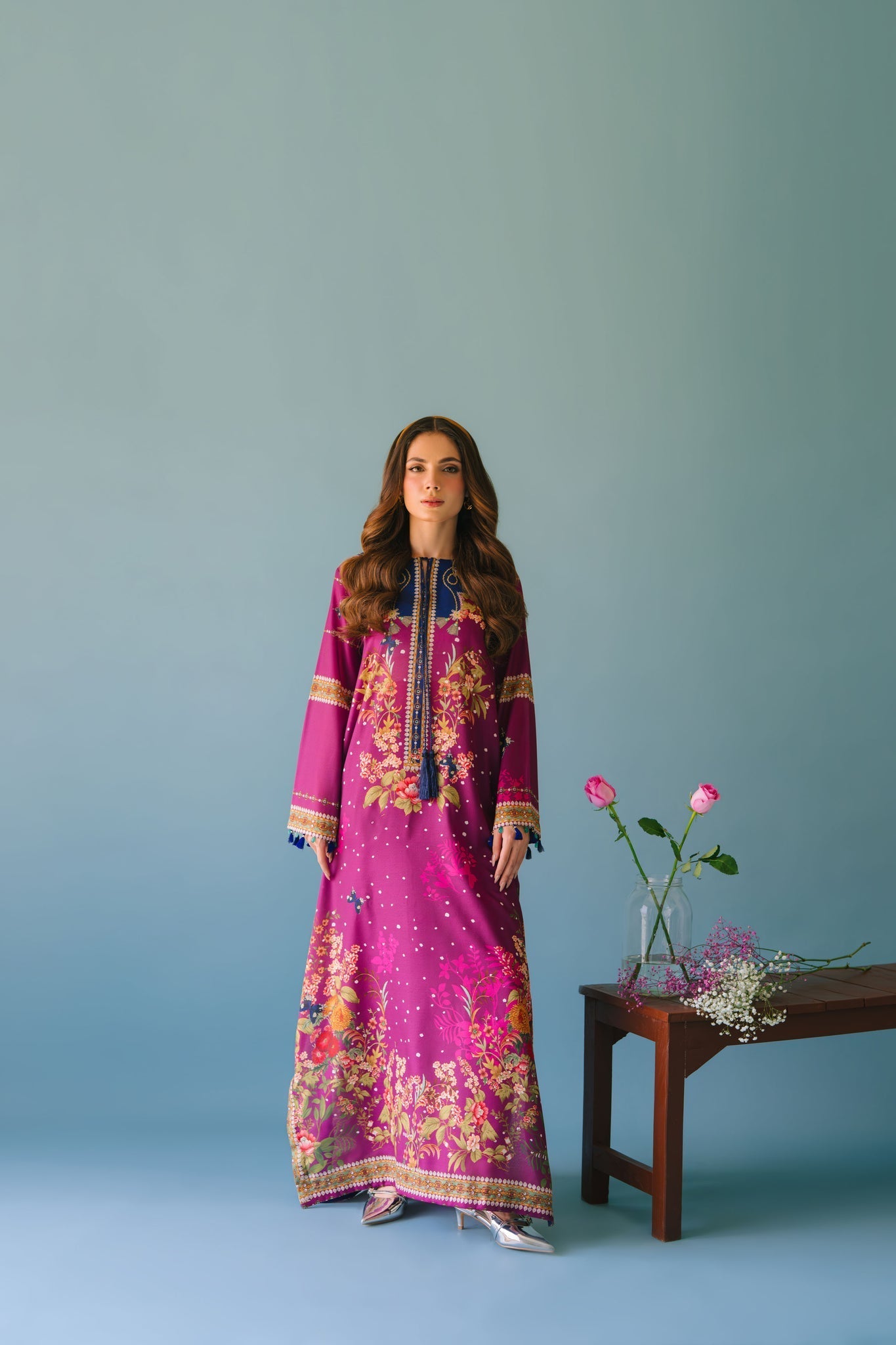 Sammy K | Lawn Pret 25 | Evening Rose - Official Sammy K stockist in UK - Sakeena London