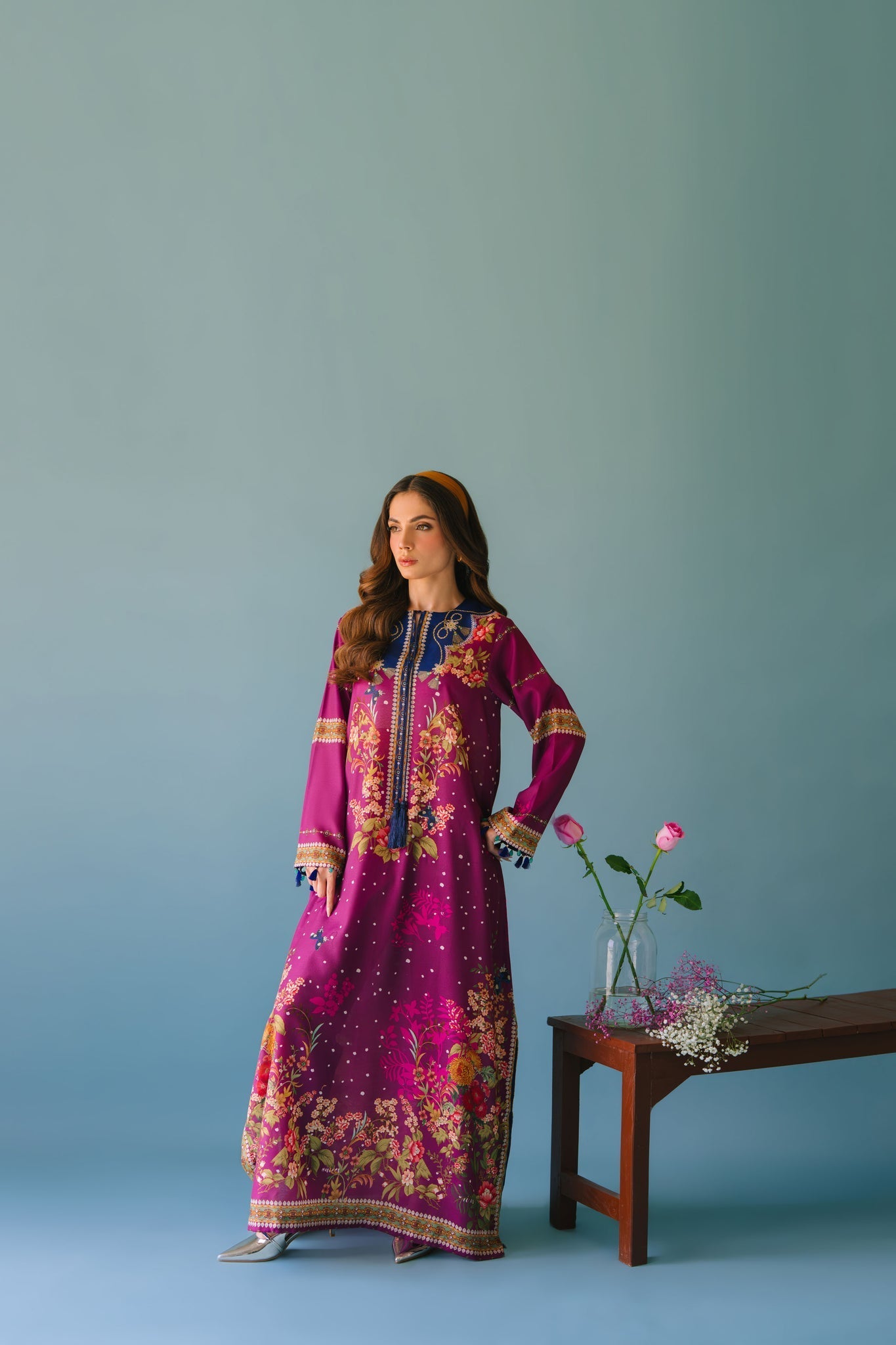 Sammy K | Lawn Pret 25 | Evening Rose - Official Sammy K stockist in UK - Sakeena London