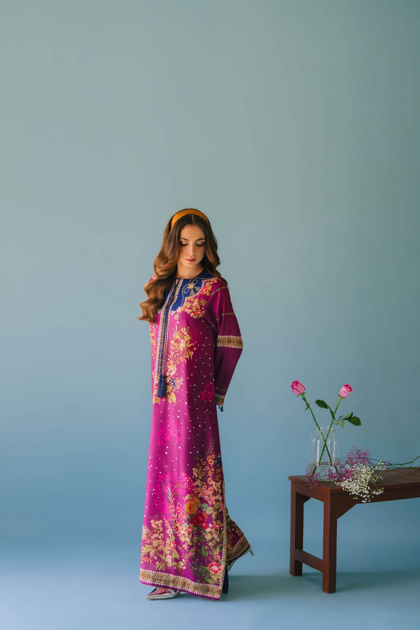 Sammy K | Lawn Pret 25 | Evening Rose - Official Sammy K stockist in UK - Sakeena London
