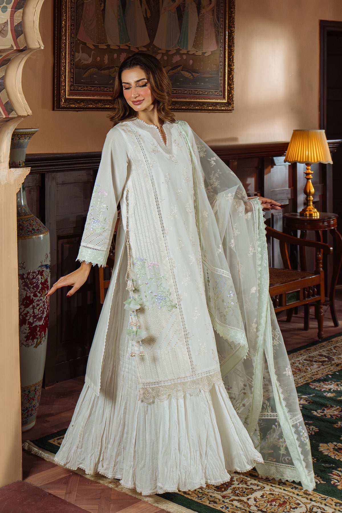 Sahar | Festive Edit Ready to Wear | Vanilla Sky - RTW - Official Sahar stockist in UK - Sakeena London