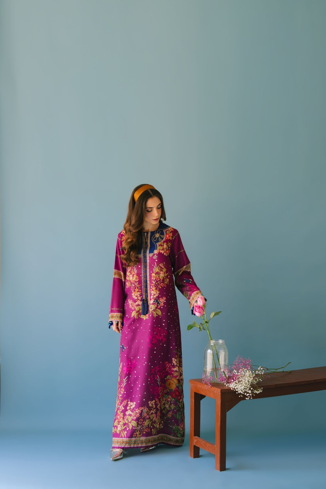 Sammy K | Lawn Pret 25 | Evening Rose - Official Sammy K stockist in UK - Sakeena London