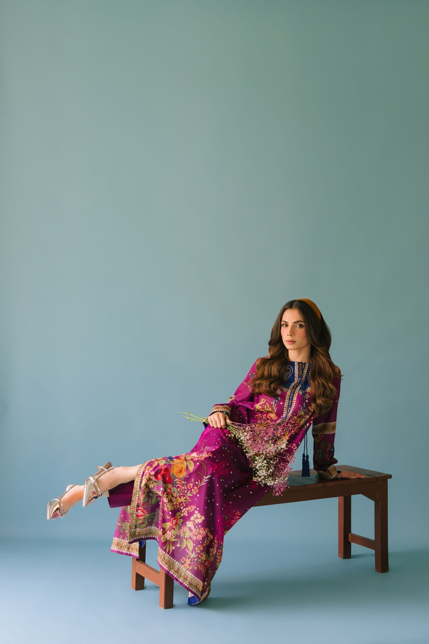 Sammy K | Lawn Pret 25 | Evening Rose - Official Sammy K stockist in UK - Sakeena London