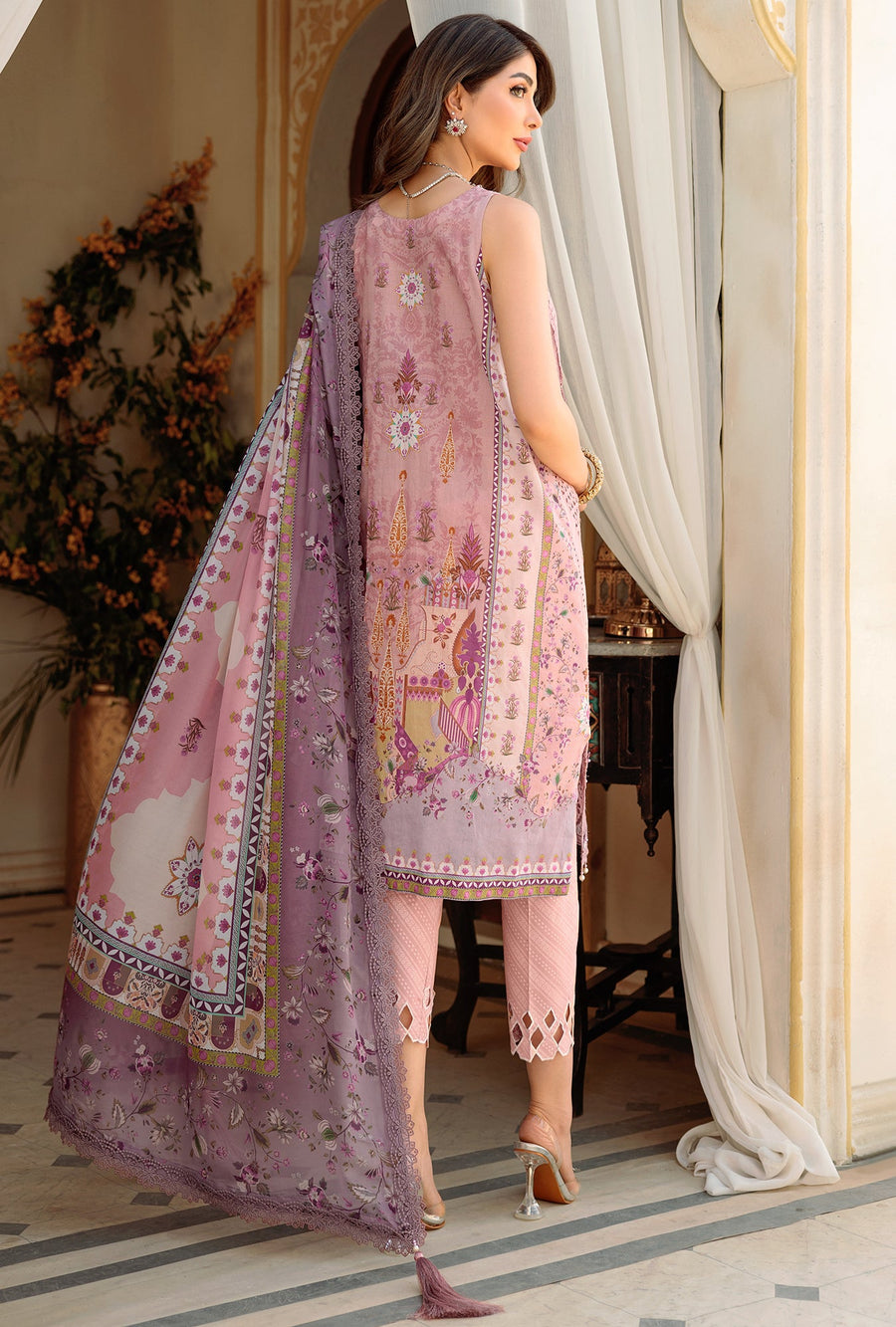 Noor by Saadia Asad | Luxury Collection | NEIDCHK22-D4-A-HELM-S - Official Noor by Saadia Asad stockist in UK - Sakeena London