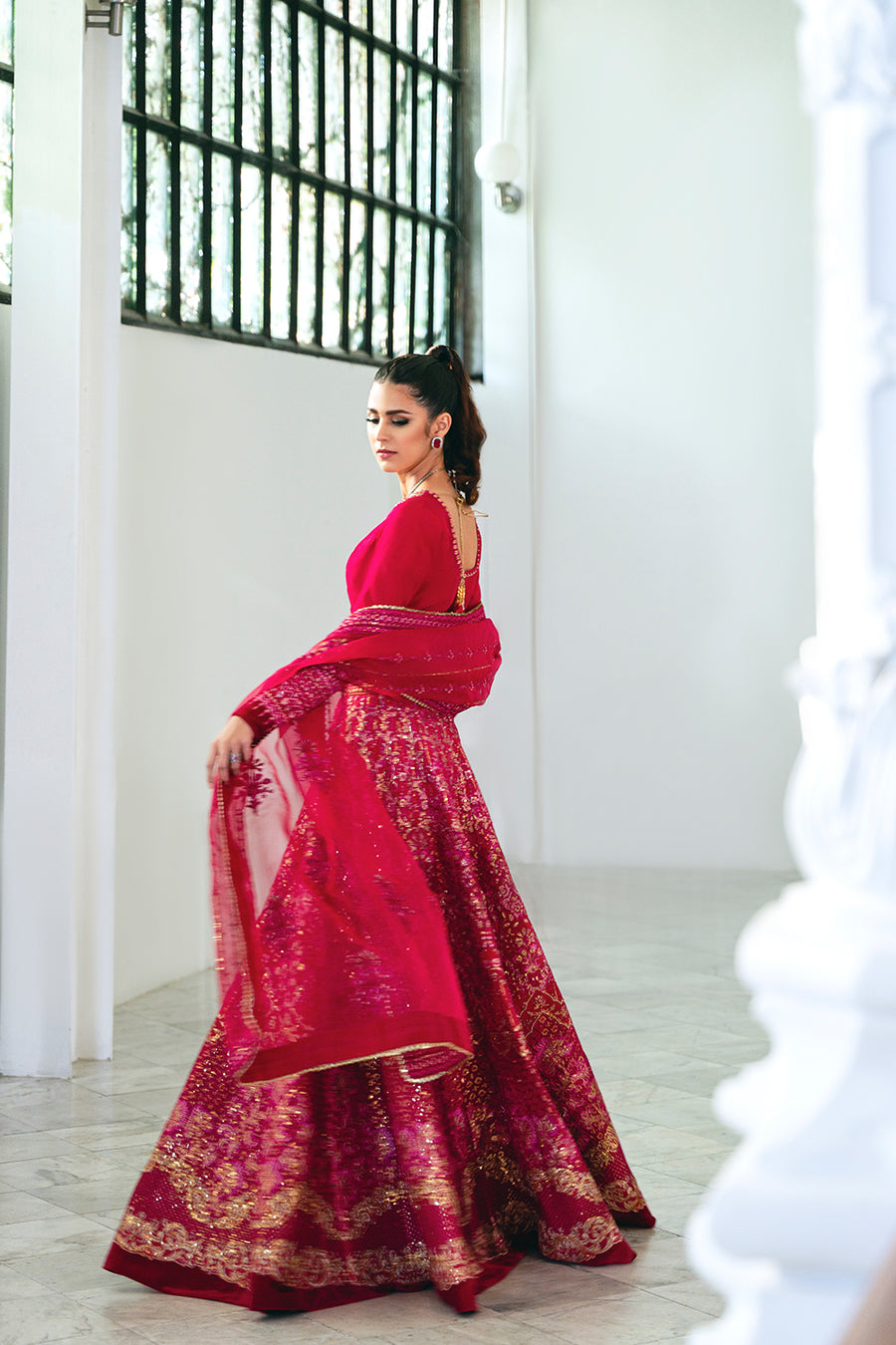 Saira Rizwan | Naqsh Festive 2024 | SRN24-04 SHARMAS - Official Saira Rizwan stockist in UK - Sakeena London