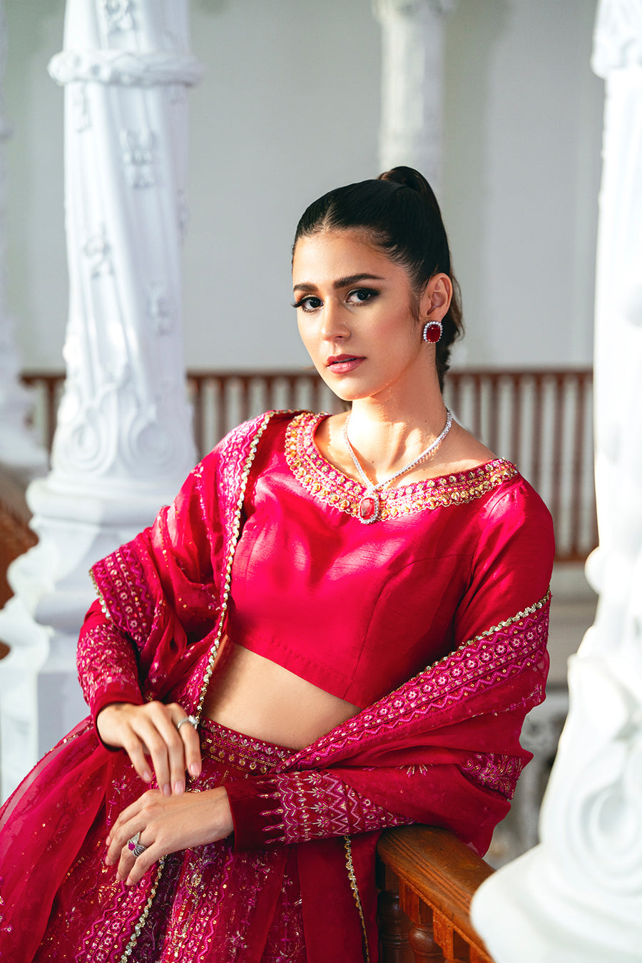 Saira Rizwan | Naqsh Festive 2024 | SRN24-04 SHARMAS - Official Saira Rizwan stockist in UK - Sakeena London