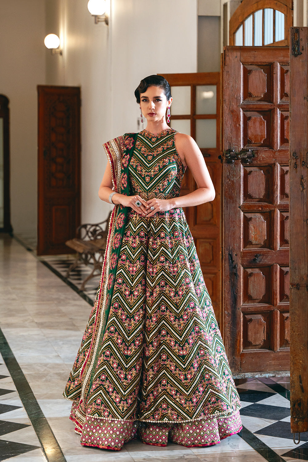 Saira Rizwan | Naqsh Festive 2024 | SRN24-06 PENELOPE - Official Saira Rizwan stockist in UK - Sakeena London