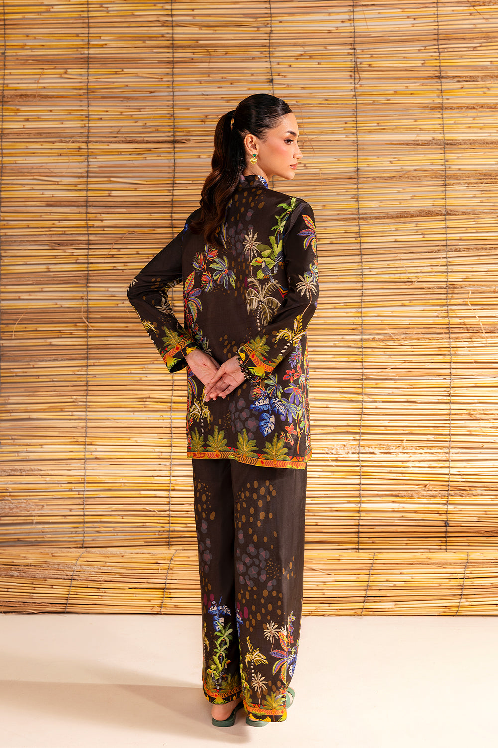 Saira Rizwan | Silk Coords 25 | COCONUT CRUSH - SRSP-25-02 - Official Saira Rizwan stockist in UK - Sakeena London
