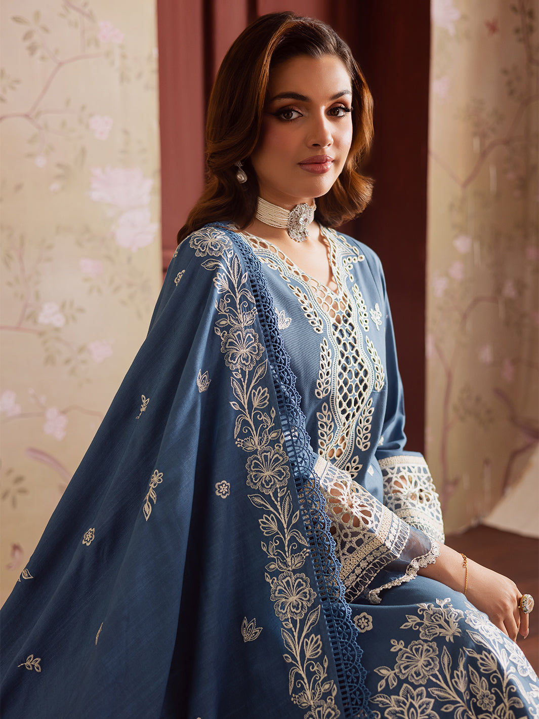 Mahnur | Nova Khaddar 25 | NK - 07 - Official Mahnur stockist in UK - Sakeena London