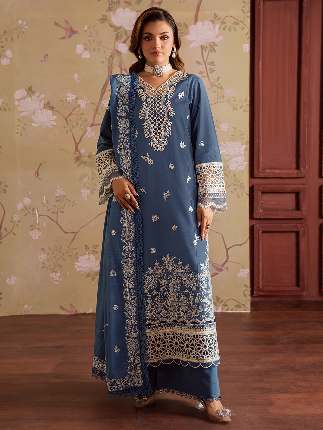 Mahnur | Nova Khaddar 25 | NK - 07 - Official Mahnur stockist in UK - Sakeena London