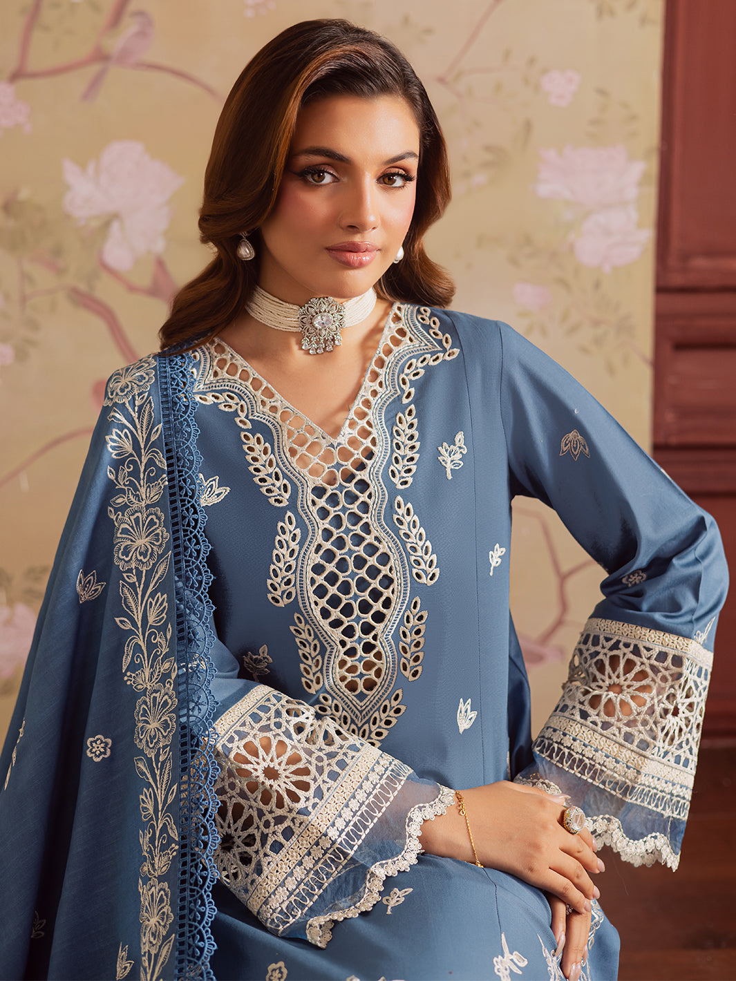 Mahnur | Nova Khaddar 25 | NK - 07 - Official Mahnur stockist in UK - Sakeena London