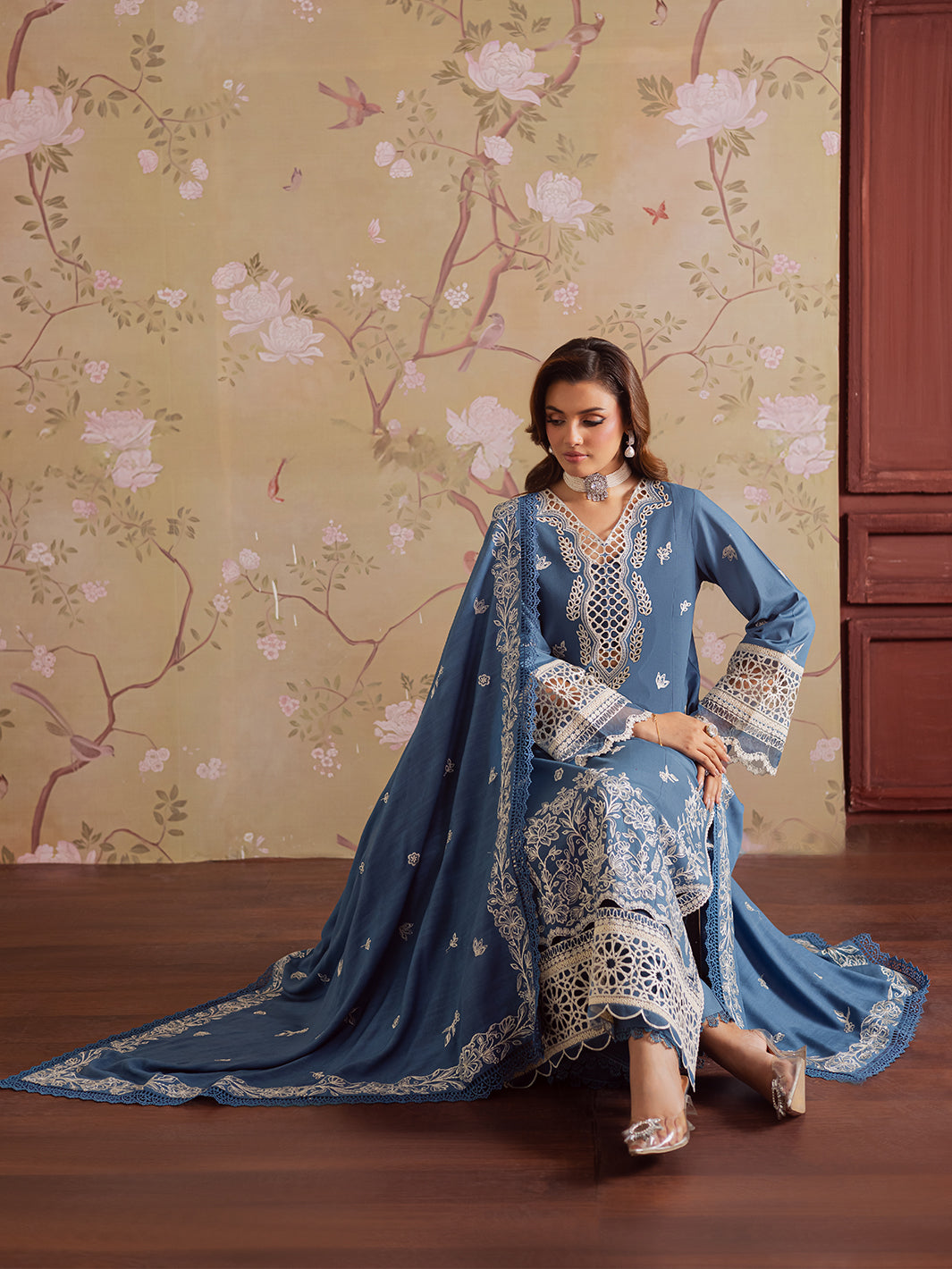 Mahnur | Nova Khaddar 25 | NK - 07 - Official Mahnur stockist in UK - Sakeena London