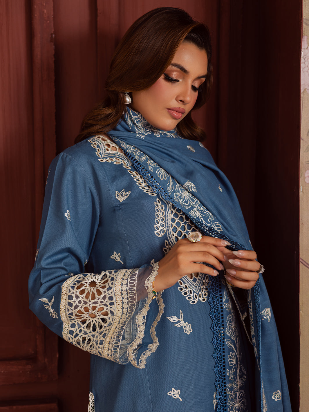 Mahnur | Nova Khaddar 25 | NK - 07 - Official Mahnur stockist in UK - Sakeena London