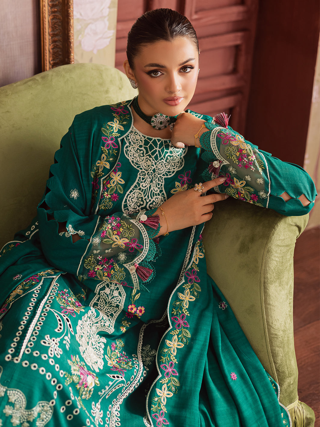 Mahnur | Nova Khaddar 25 | NK - 09 - Official Mahnur stockist in UK - Sakeena London