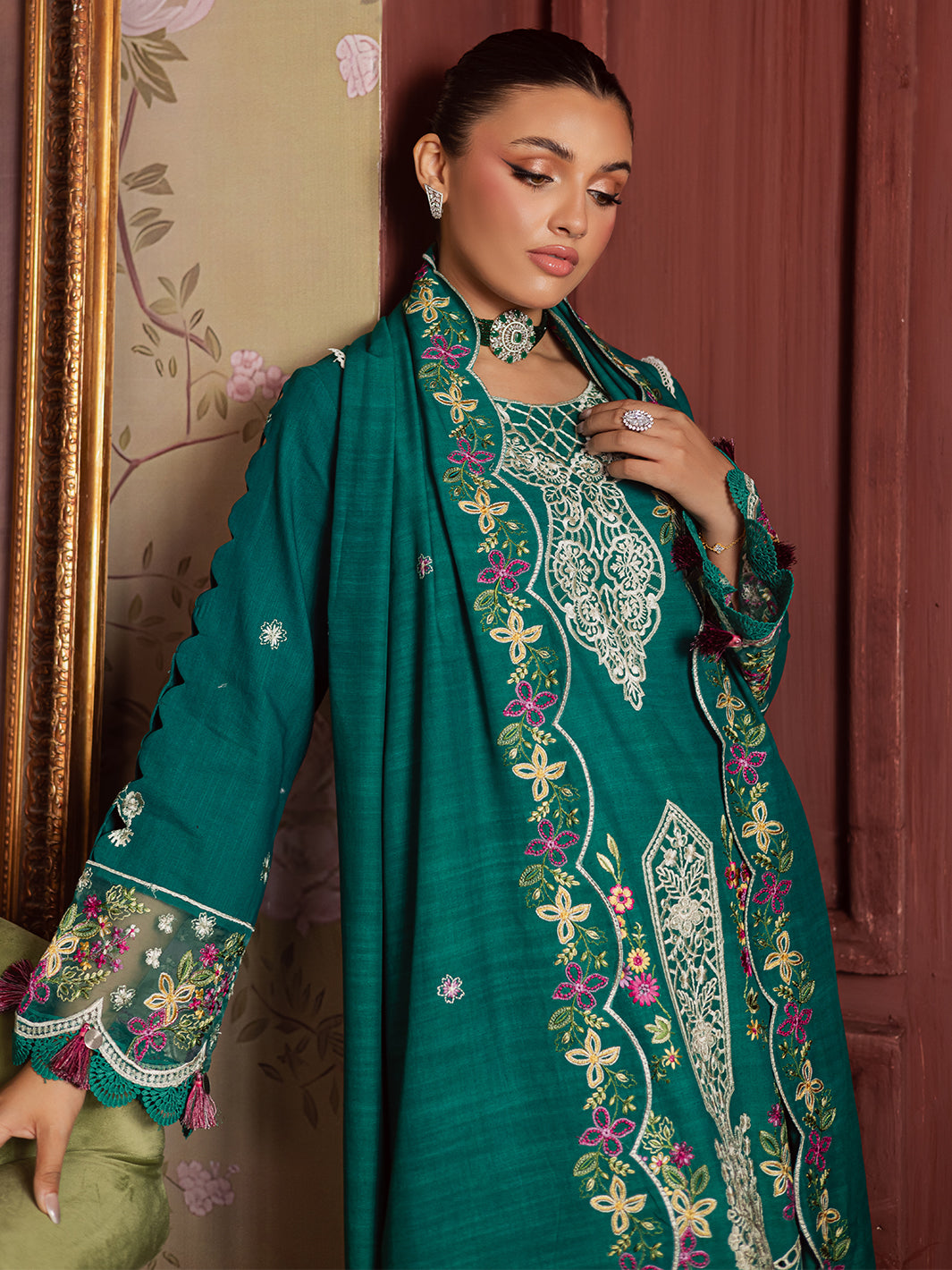 Mahnur | Nova Khaddar 25 | NK - 09 - Official Mahnur stockist in UK - Sakeena London